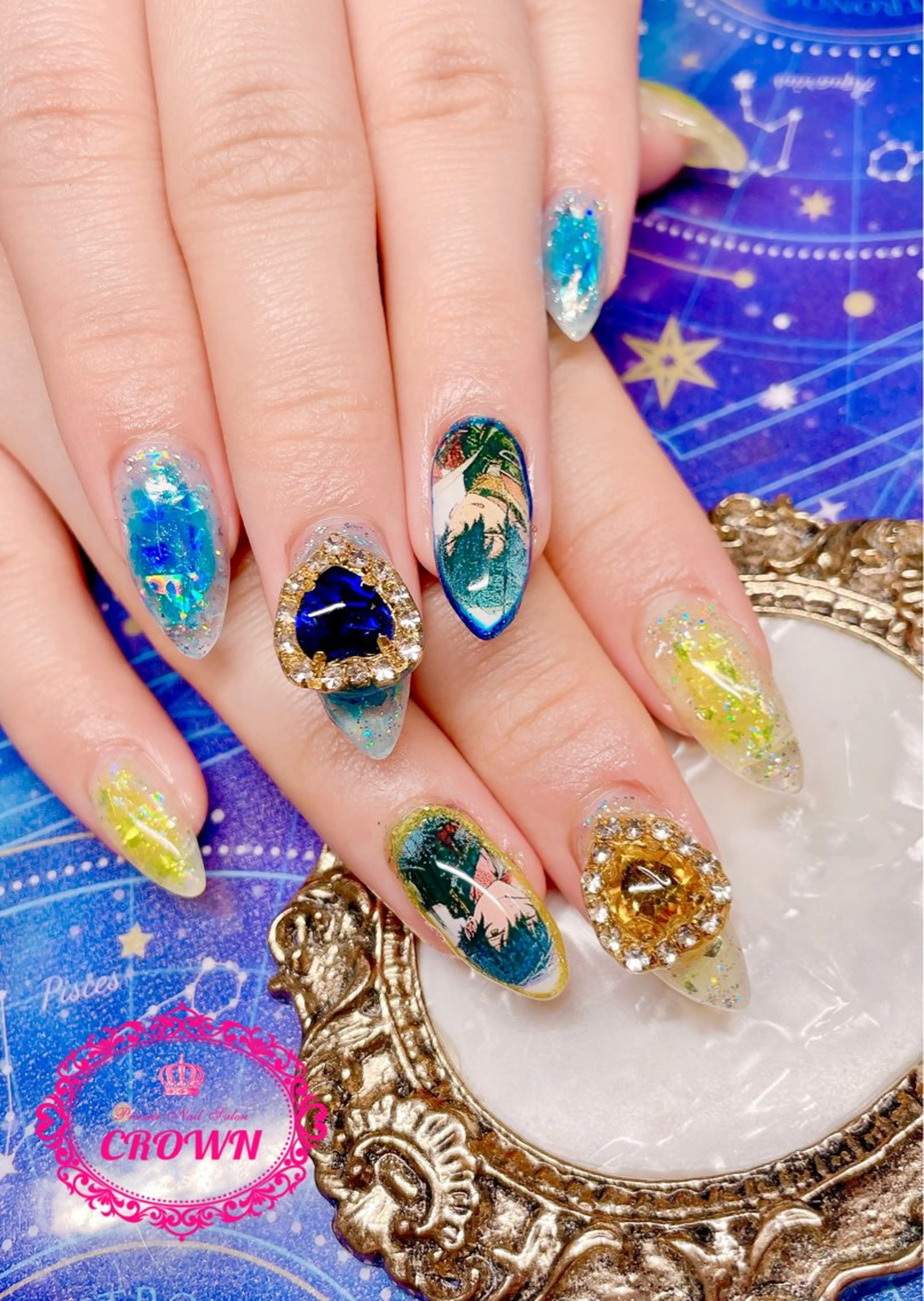 ネイル CROWN プライベートサロンのネイルデザイン