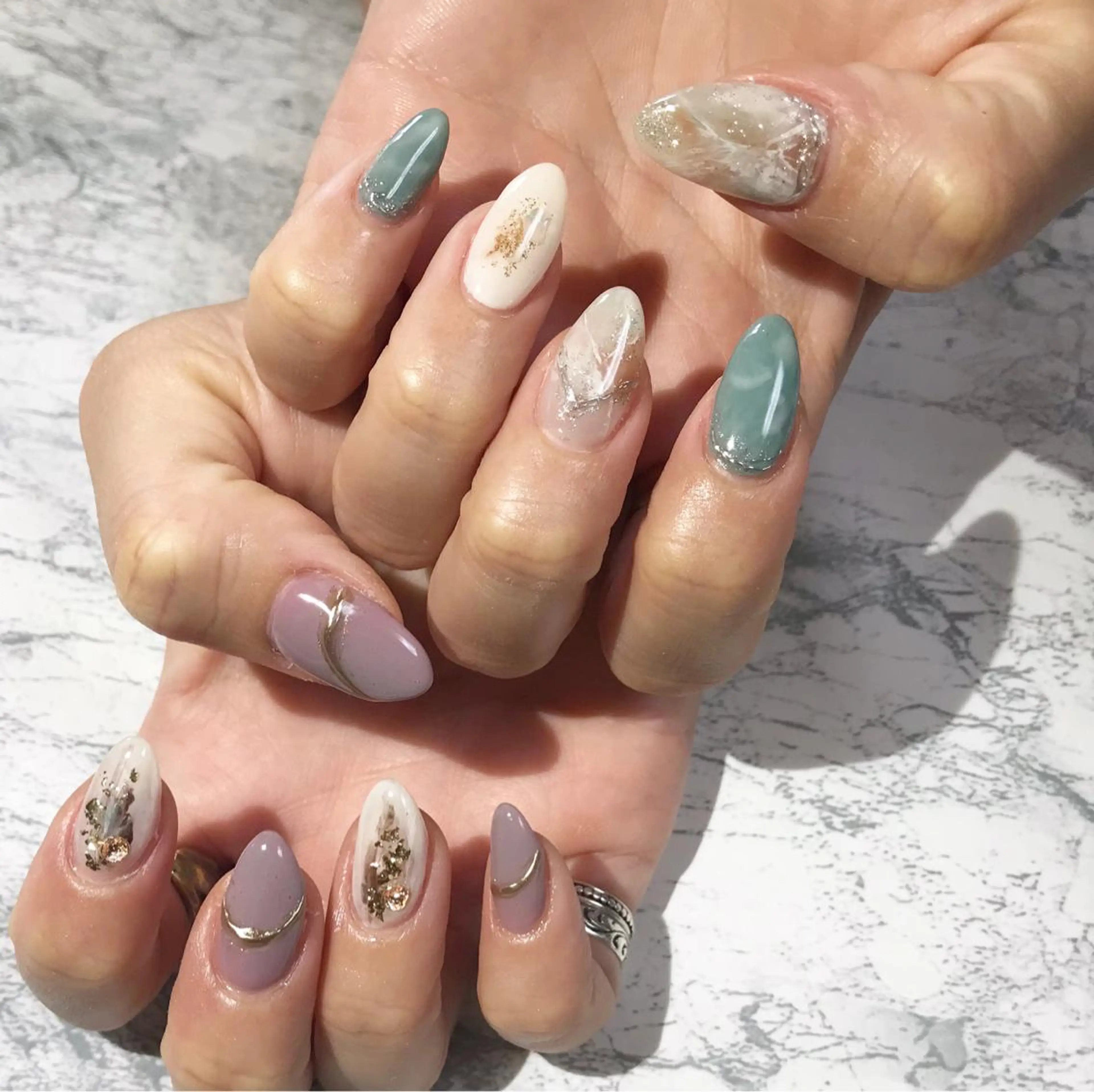ネイル フットネイル ニュアンスネイル シンプルネイル 春ネイル 夏ネイル ネイル フフラ所属・nail fufla ♡yamane♡のネイルデザイン