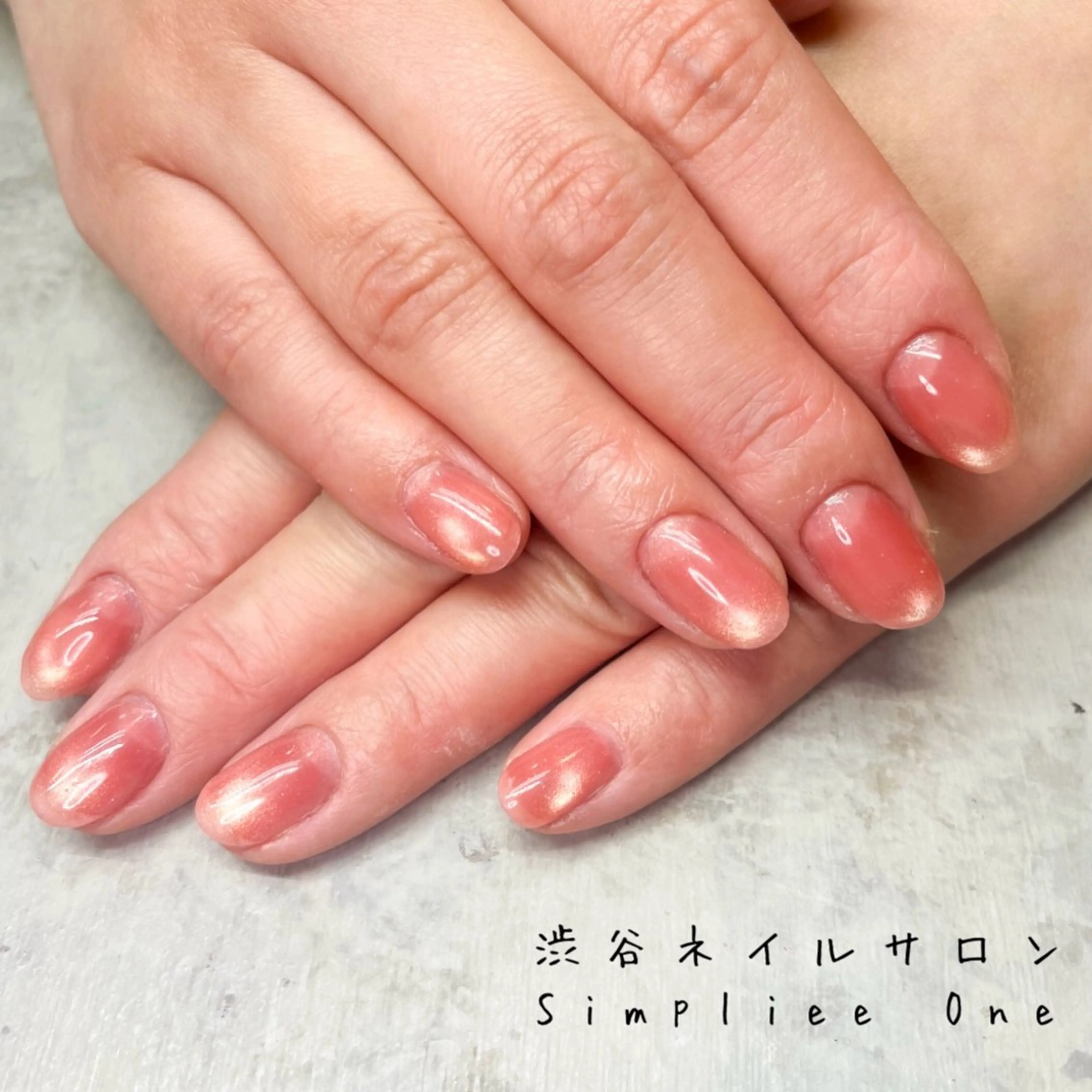 ネイル オフィスネイル シンプルネイル 🦋シンプルネイル 🦋🫧MAI🫧のネイルデザイン