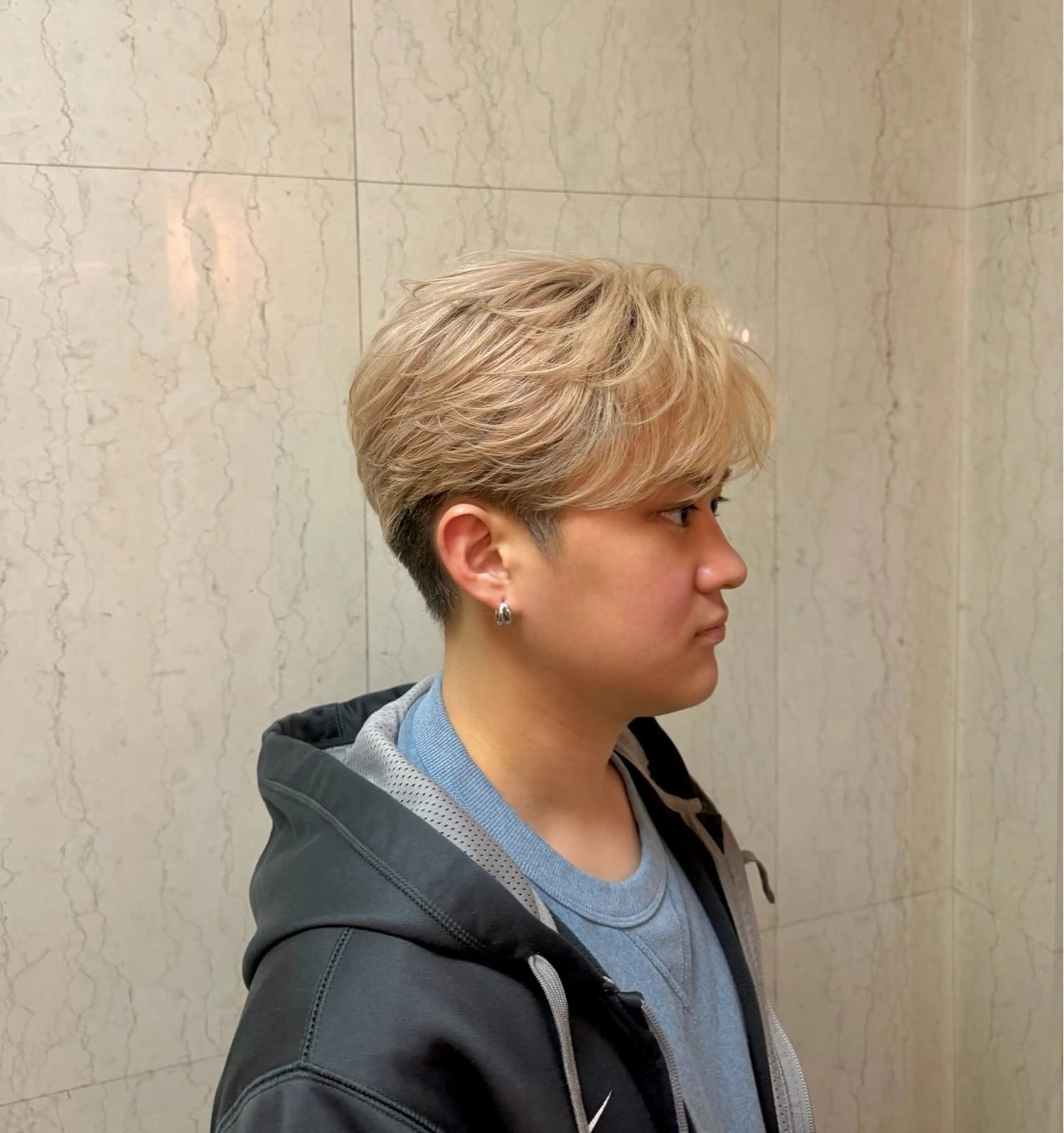 メンズ 帖佐 明浩のヘアスタイル