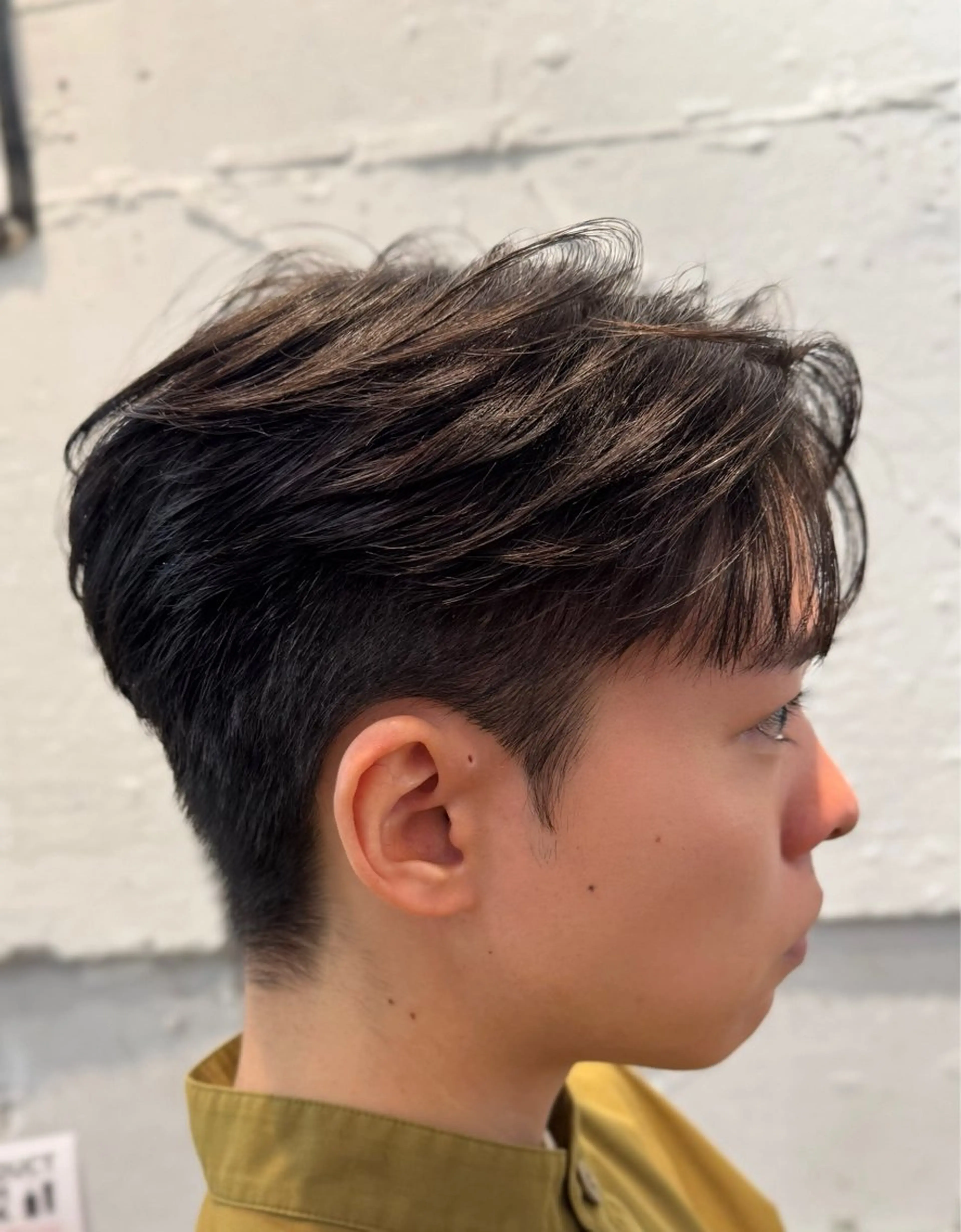 ショート メンズ ショートヘア 吉祥寺/ダウンパーマ メンズ韓国ヘア/桑本のヘアスタイル