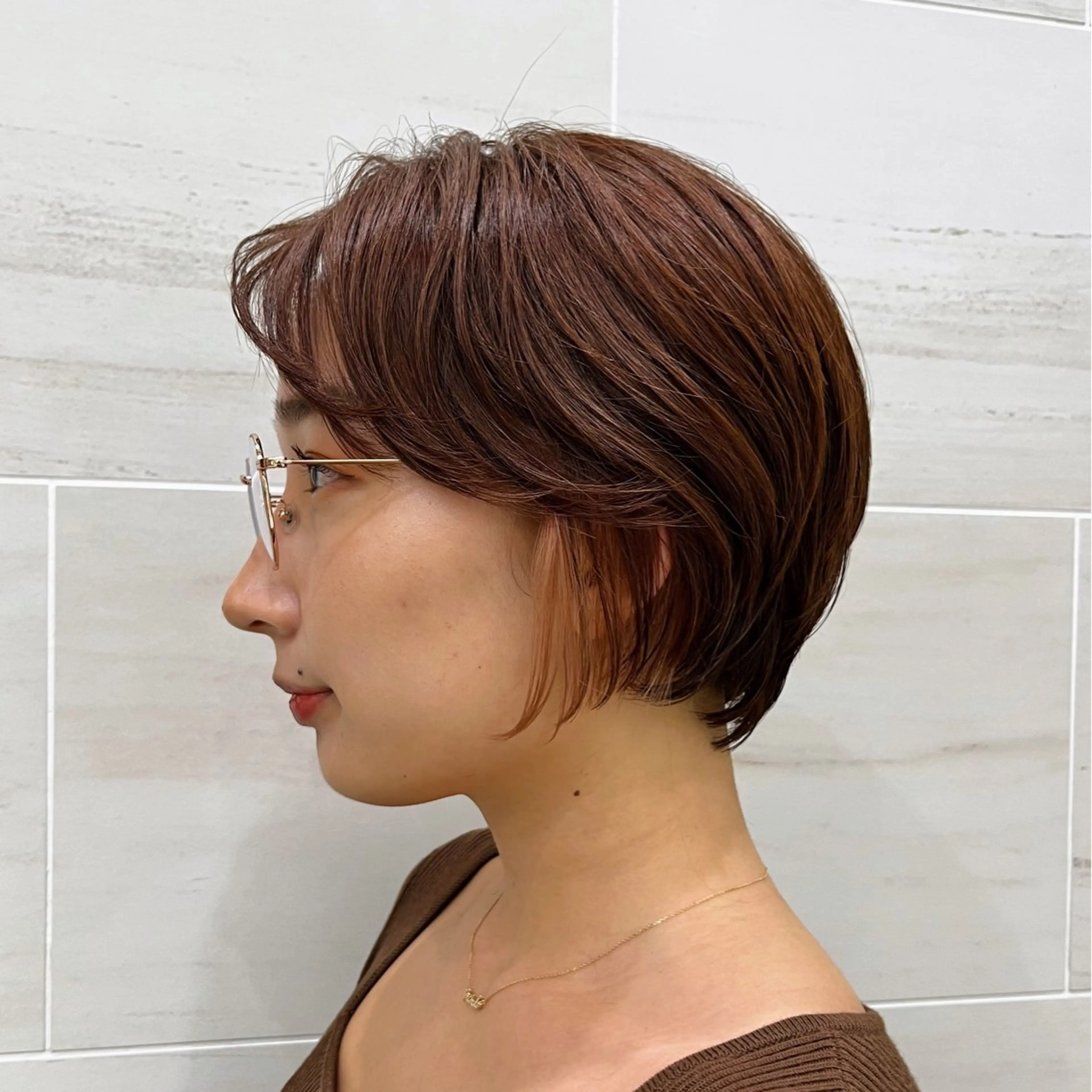 ショート 押上/ショート・ボブ /パーマ/山口卓朗のヘアスタイル