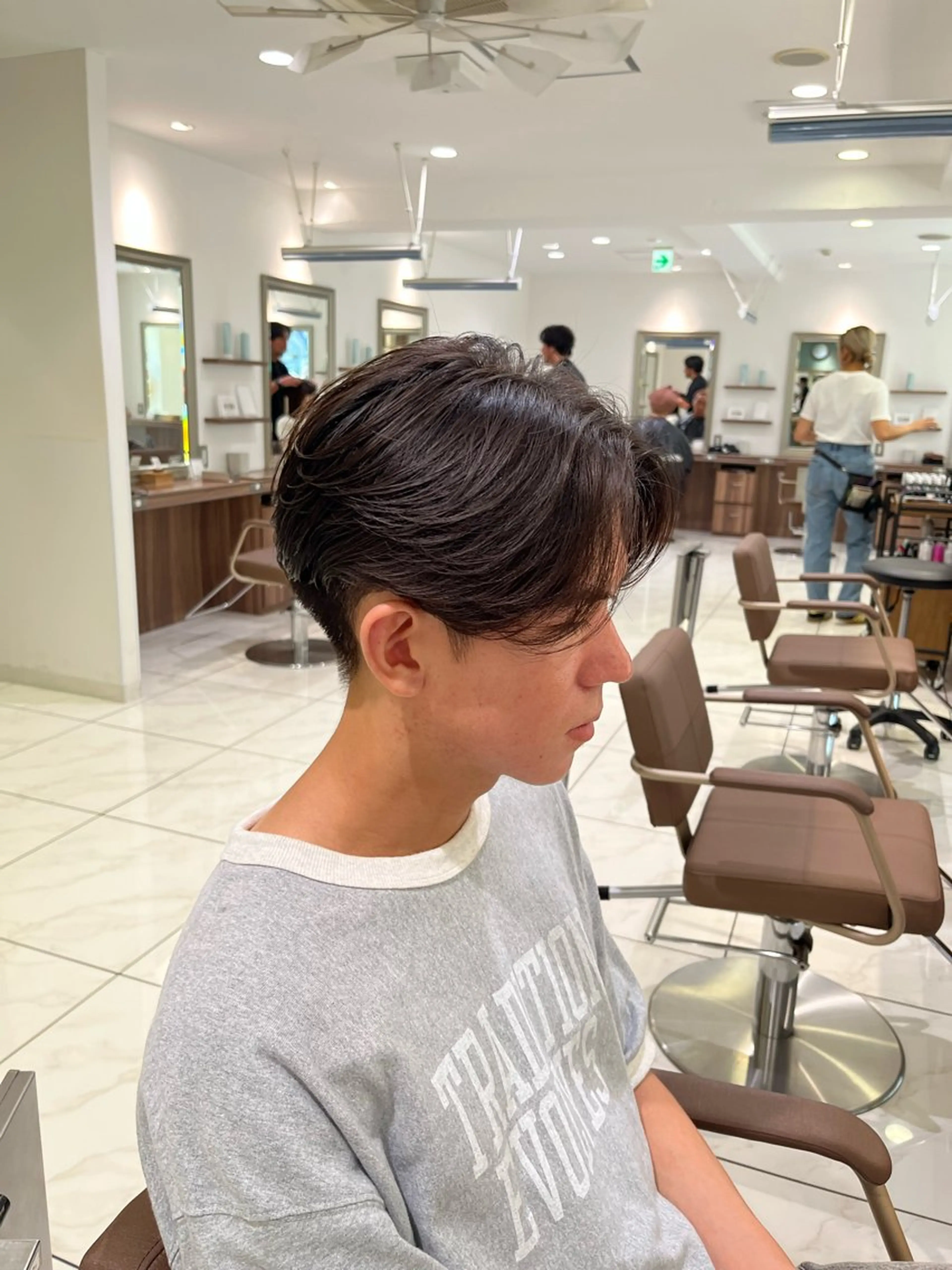 ショート パーマ メンズ 桜新町メンズ特化| ユウダイのヘアスタイル