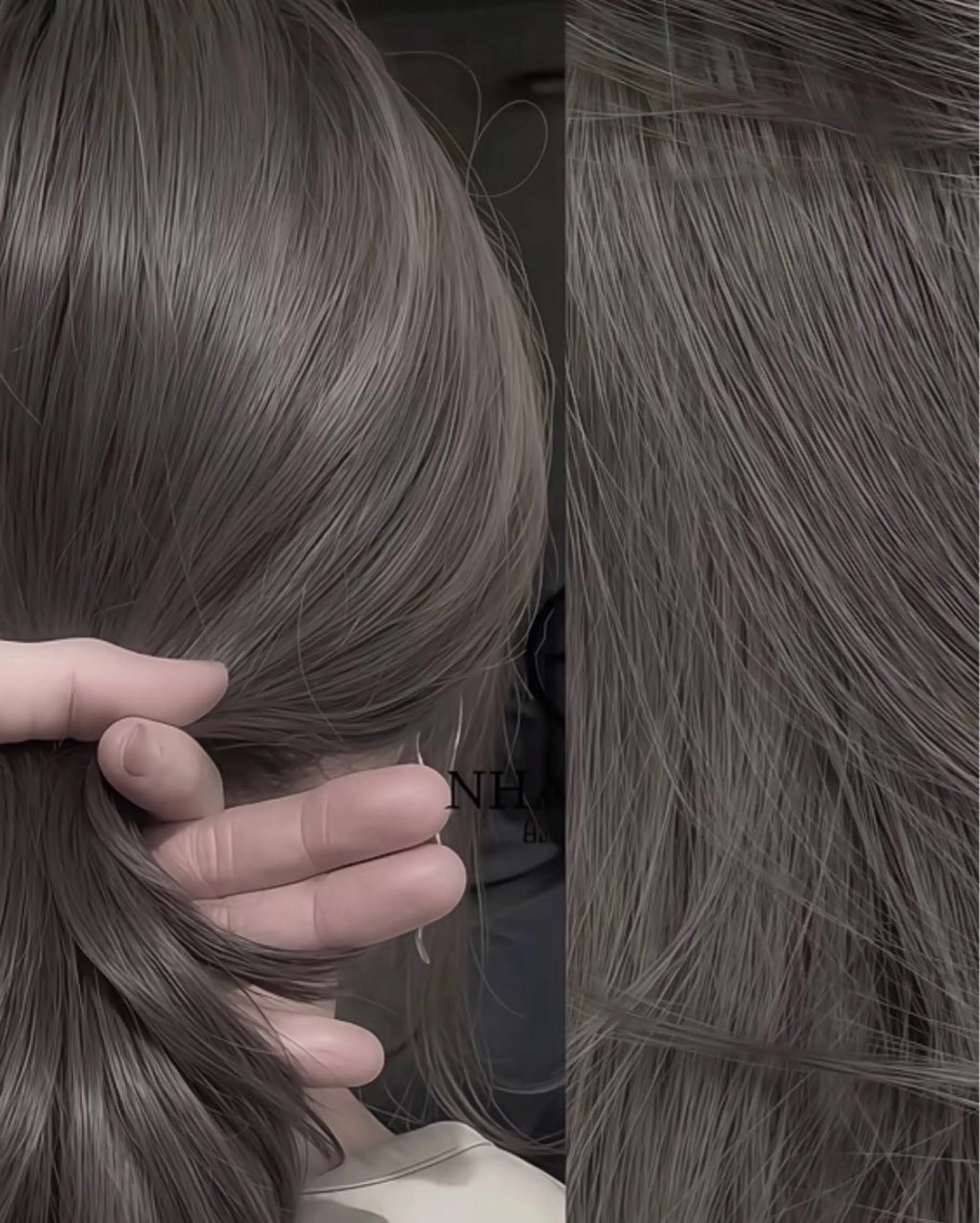 ロング カラー 西山 夢月のヘアスタイル