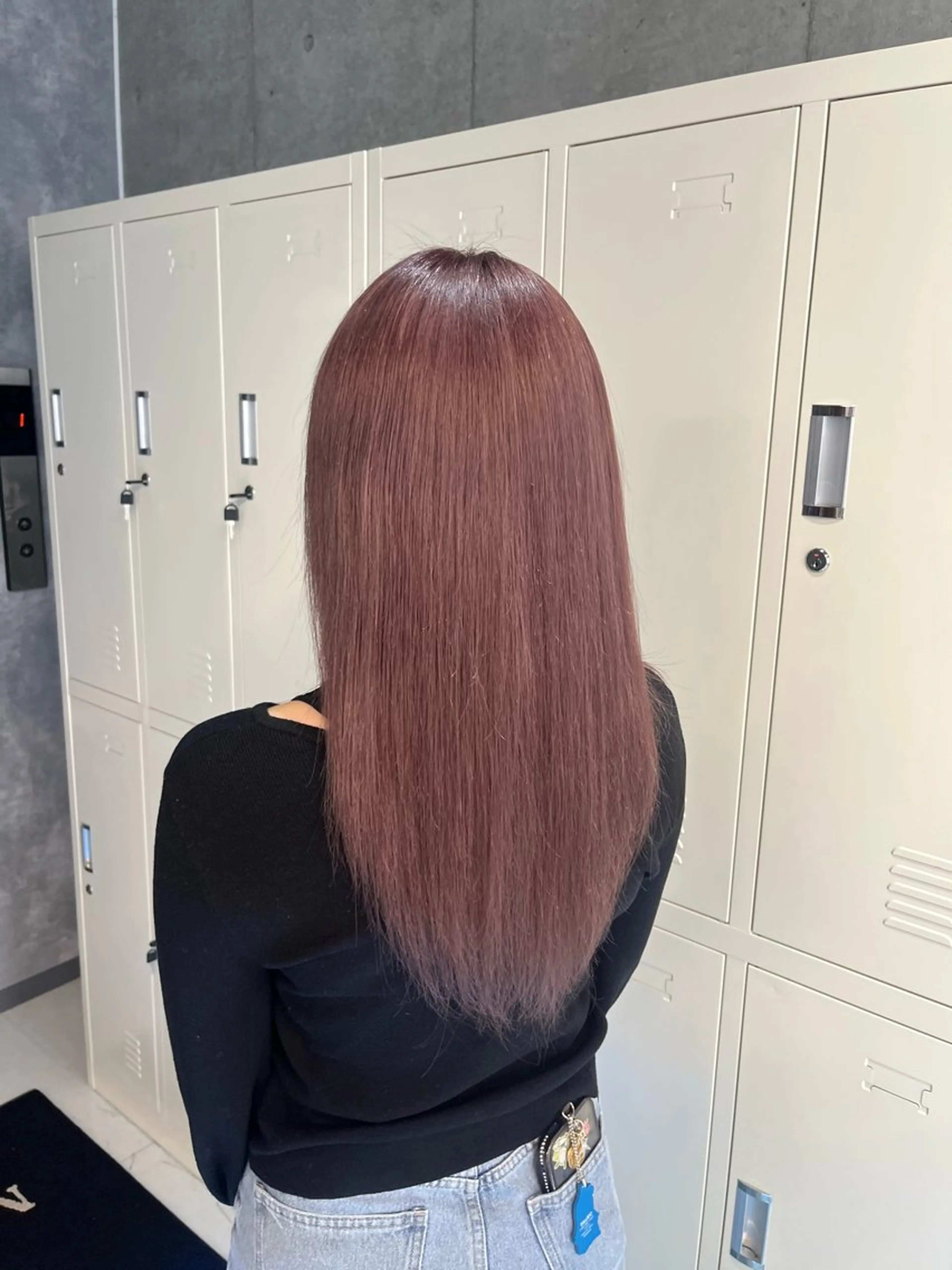 セミロング pink hair 🩷mayu🩷のヘアスタイル