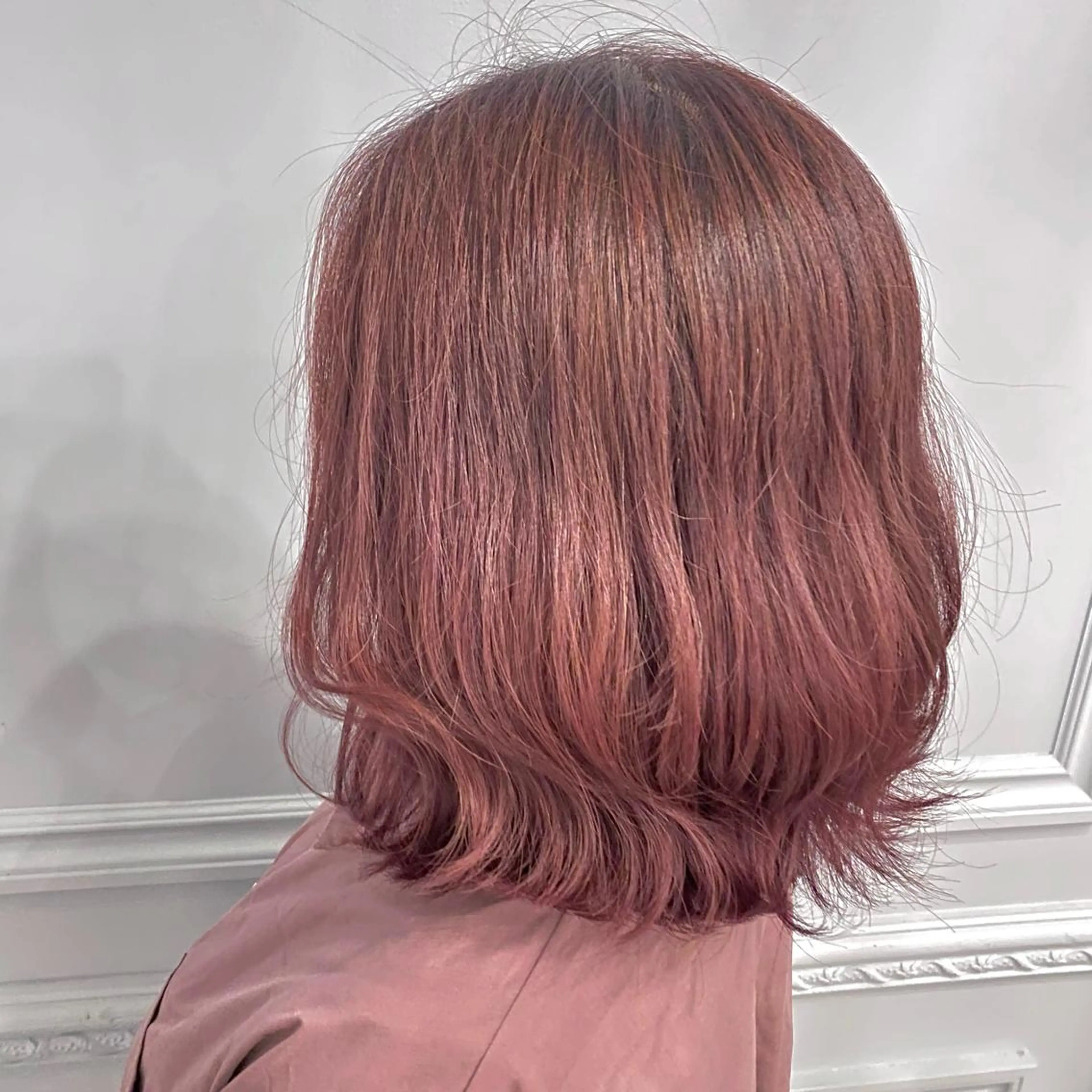 ミディアム カラー 大阪ハイトーン /MYUUのヘアスタイル