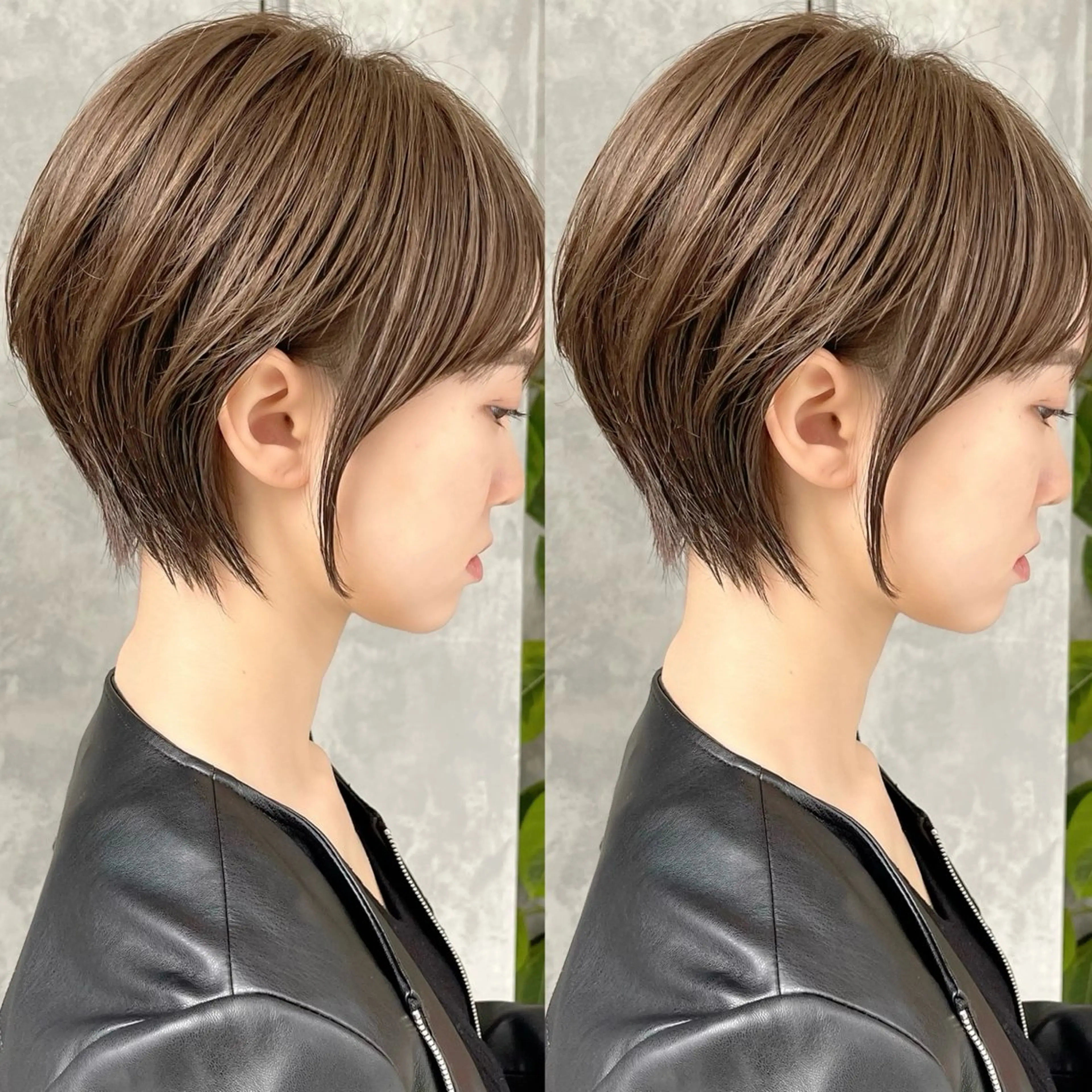 ショート カット 縮毛矯正 トリートメント イメチェンカット✂️ 錦糸町佐藤店長のヘアスタイル