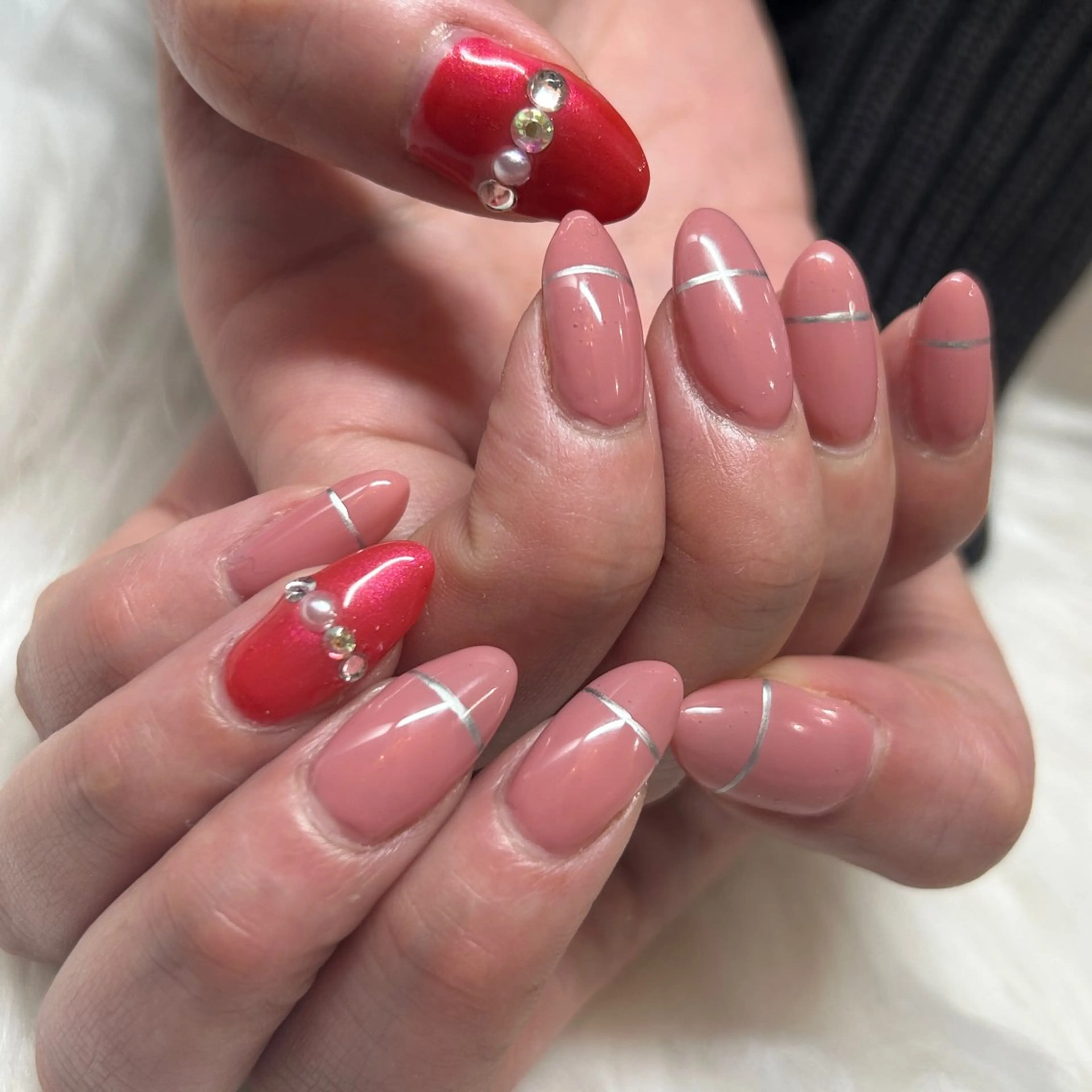 【ハンドジェルネイル/オフあり】定額デザイン200種類＋店舗限定デザインから選べるの写真