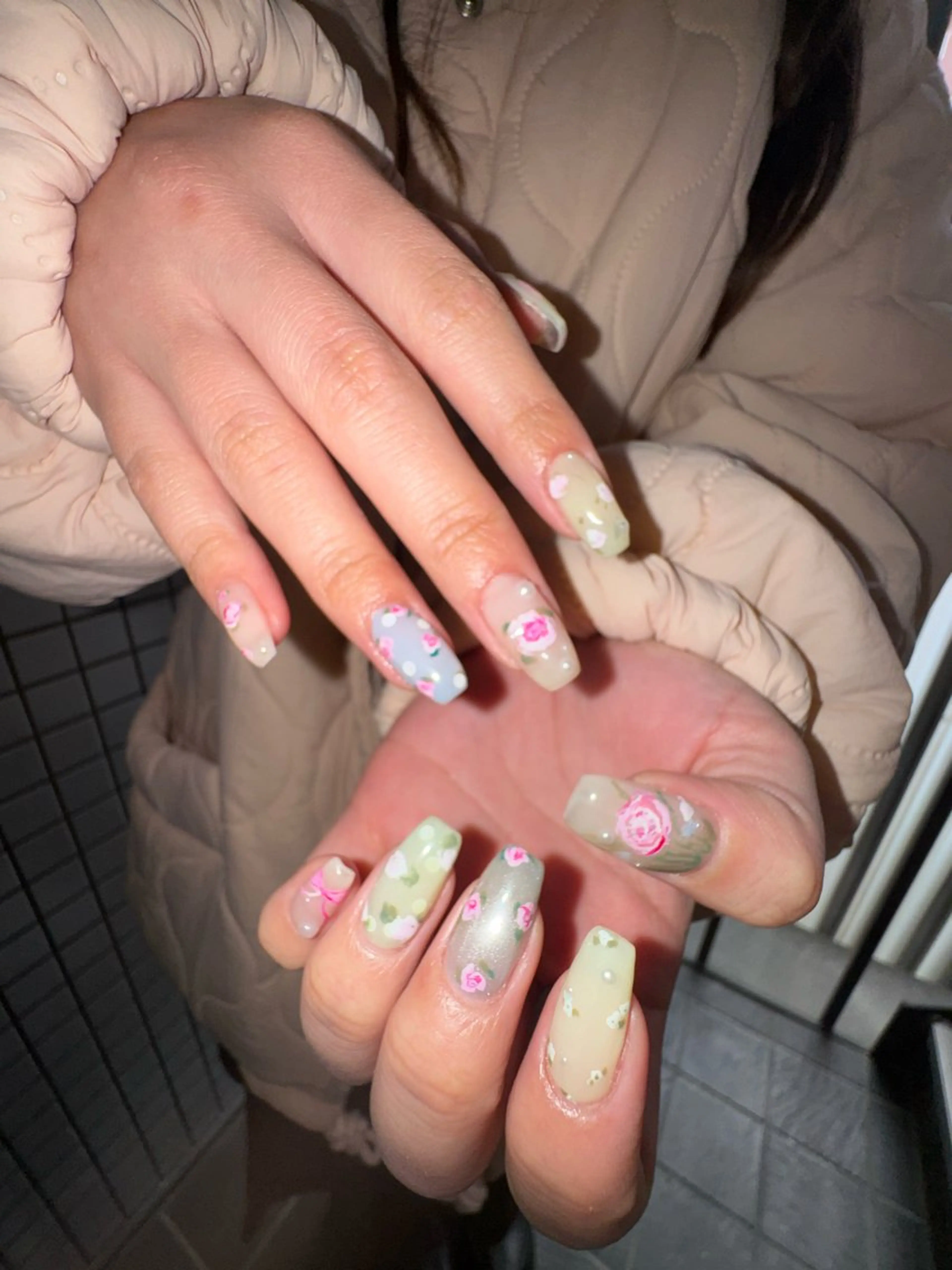 ネイル ハンドネイル フットネイル MITSUKI🪡 海外/個性派/ロングのネイルデザイン