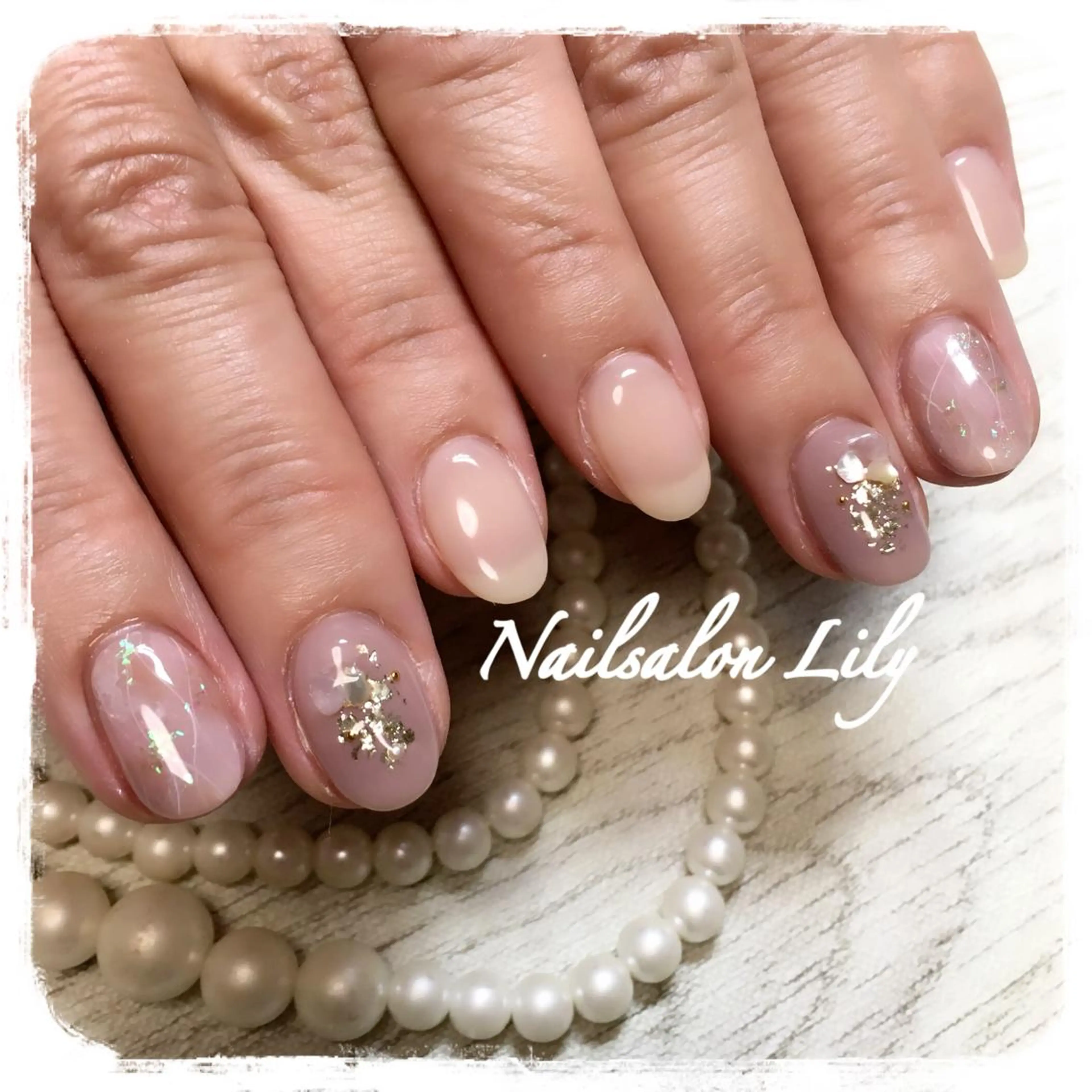 ネイル ハンドネイル Lily*nail 🌻Mii🌻のネイルデザイン