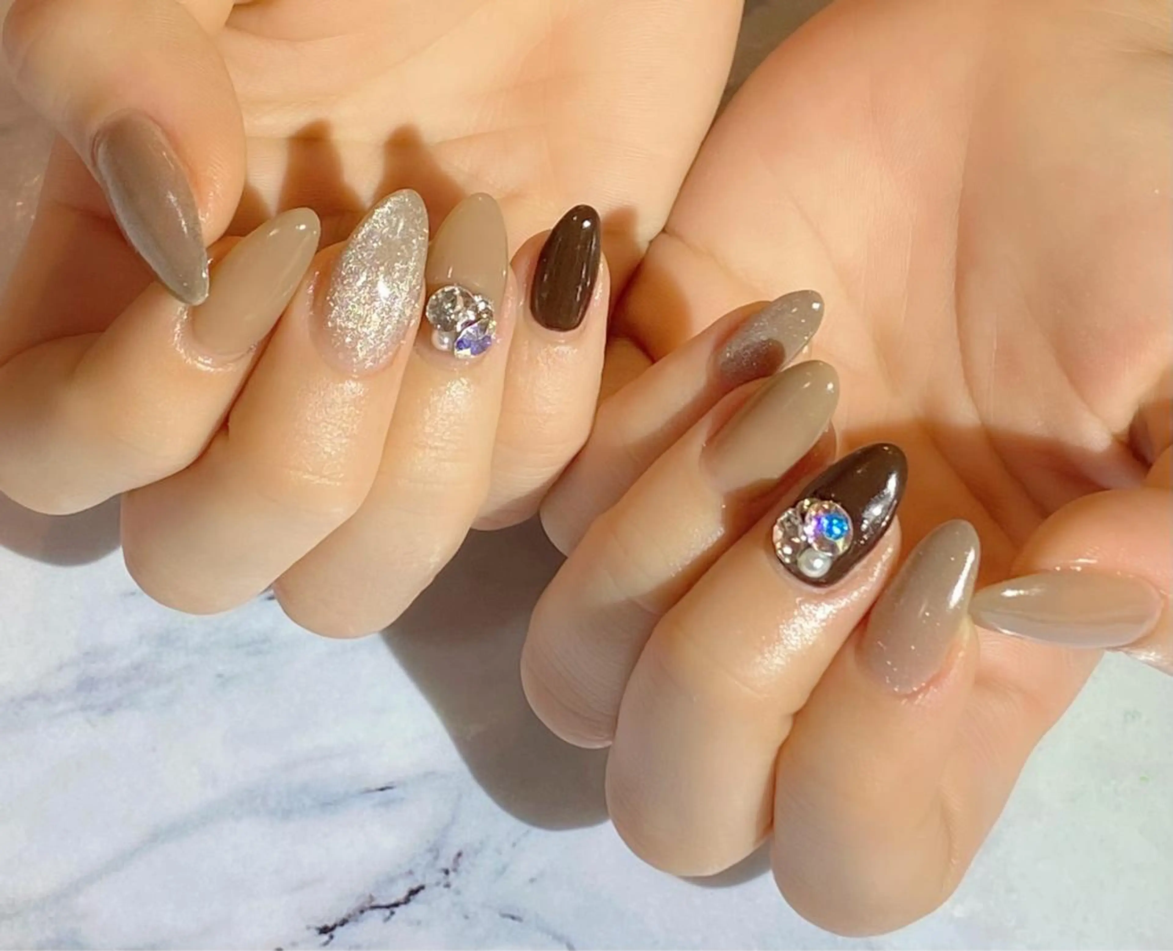 ネイル Lino+ ネイル&よもぎ蒸しのネイルデザイン