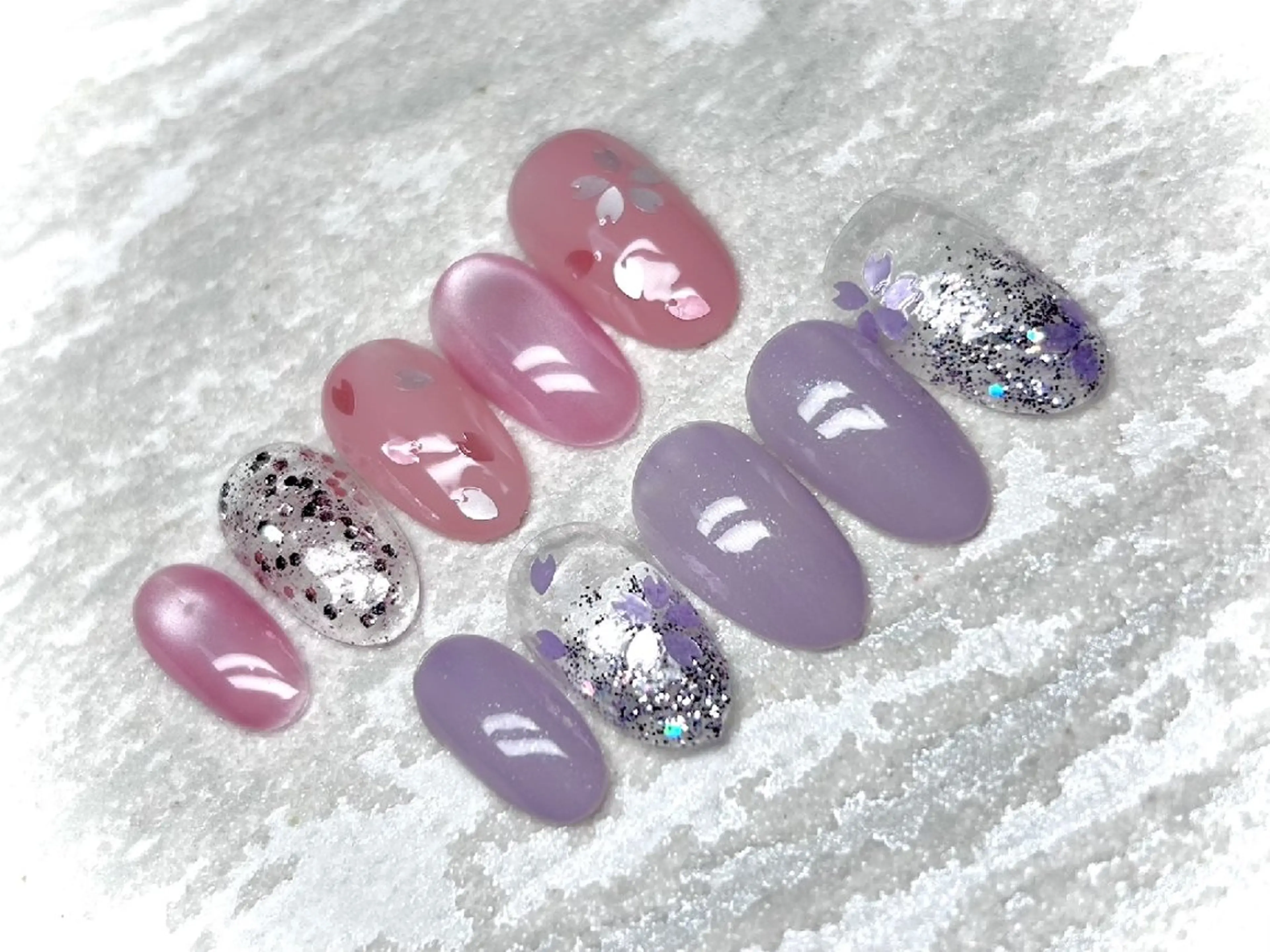 ネイル 桜ネイル JULIE NAILのネイルデザイン