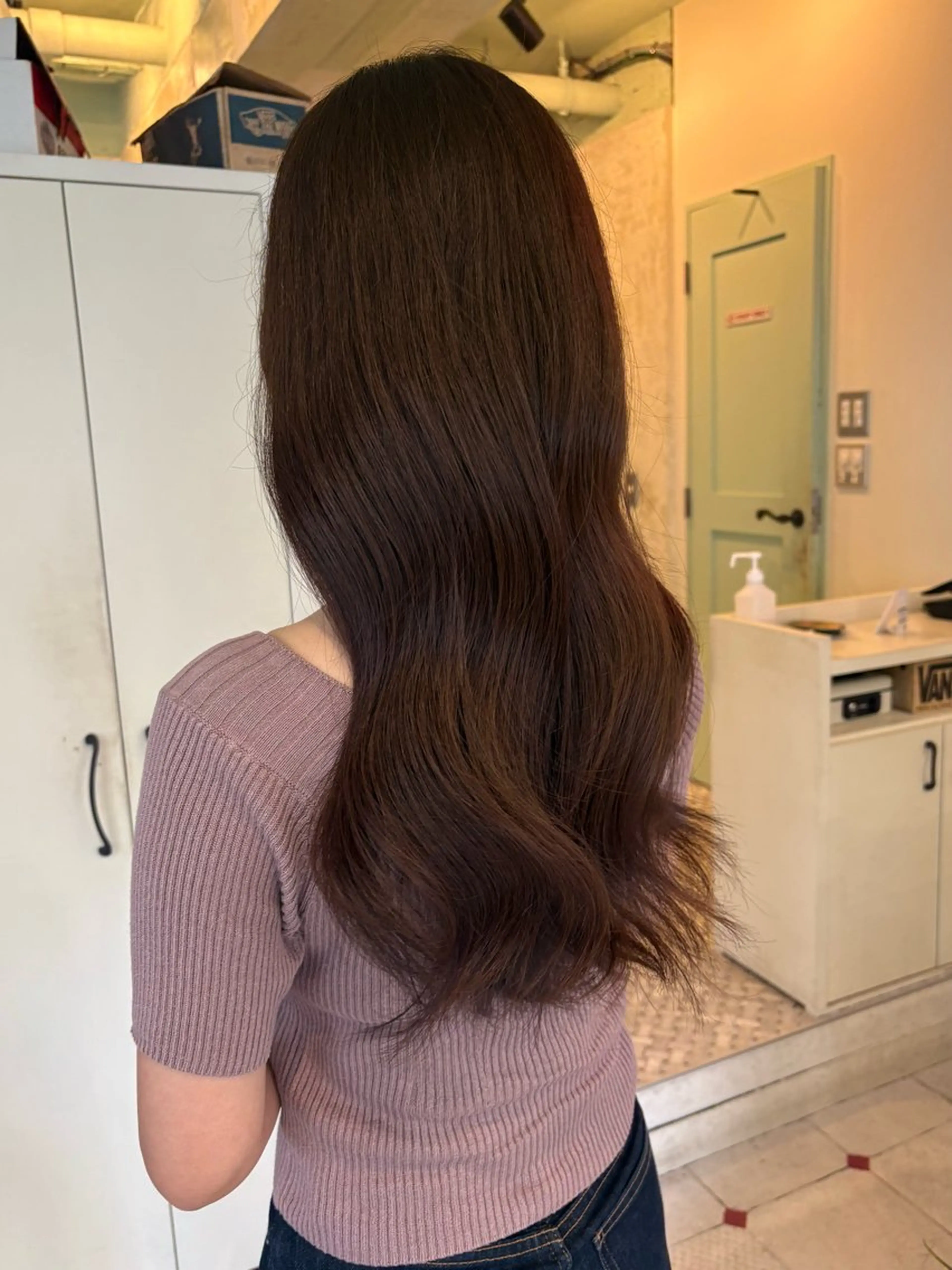 ロング カット ヘアカラー トリートメント ヘッドスパ NATSUMI AR.MARAのヘアスタイル