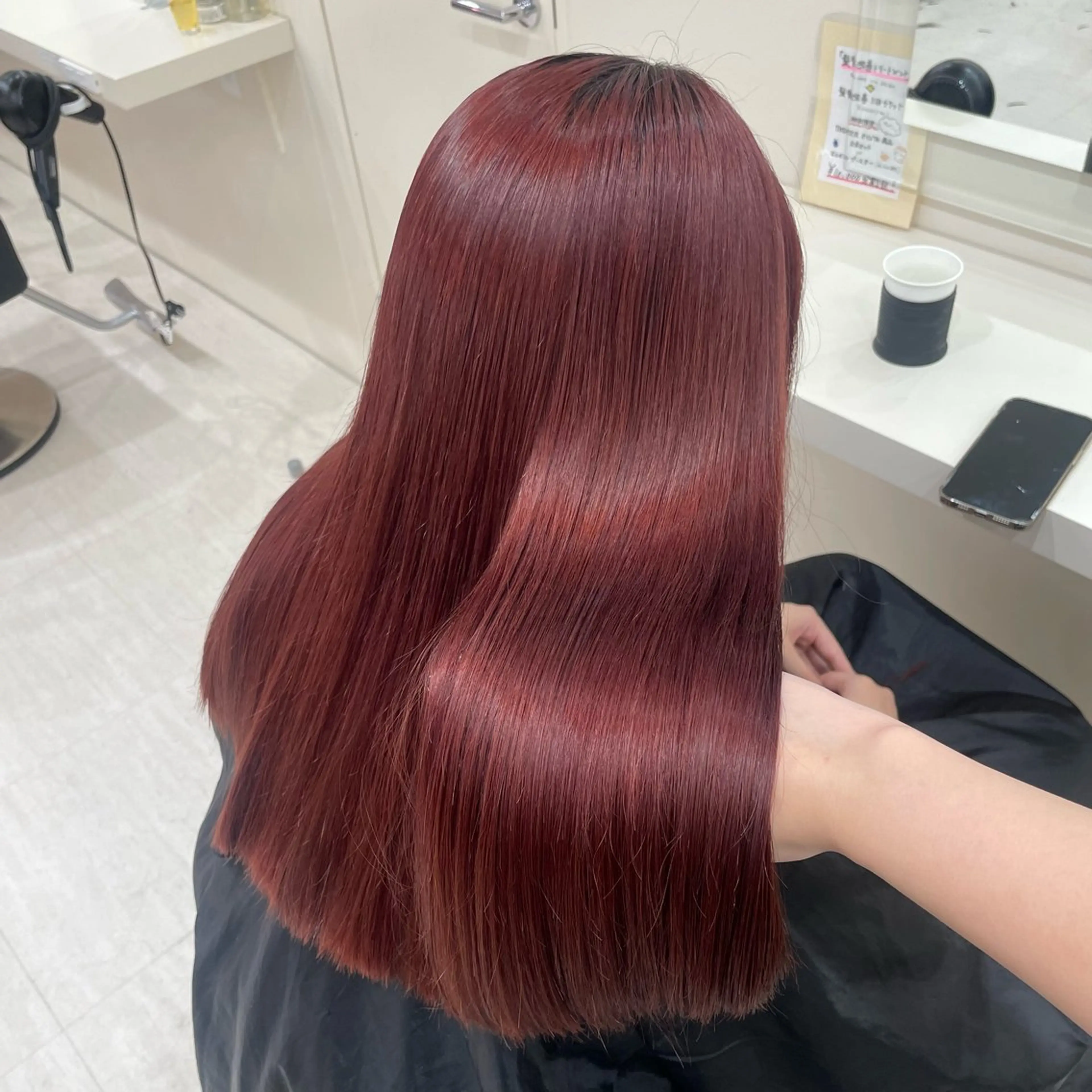 ロング 🎀🫧透明感 ピンクラベンダー💟のヘアスタイル