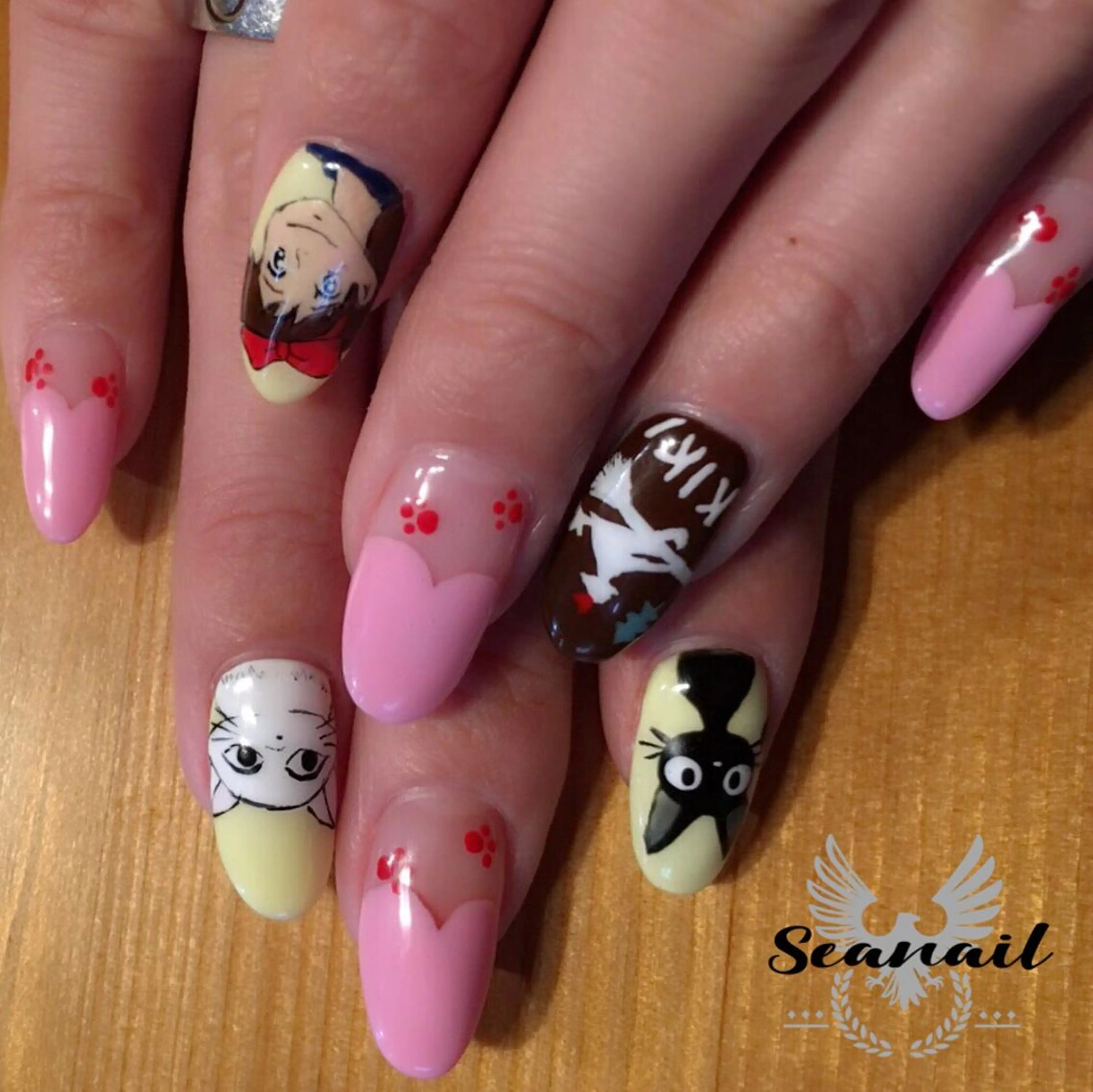 ネイル 小尾 栞のネイルデザイン