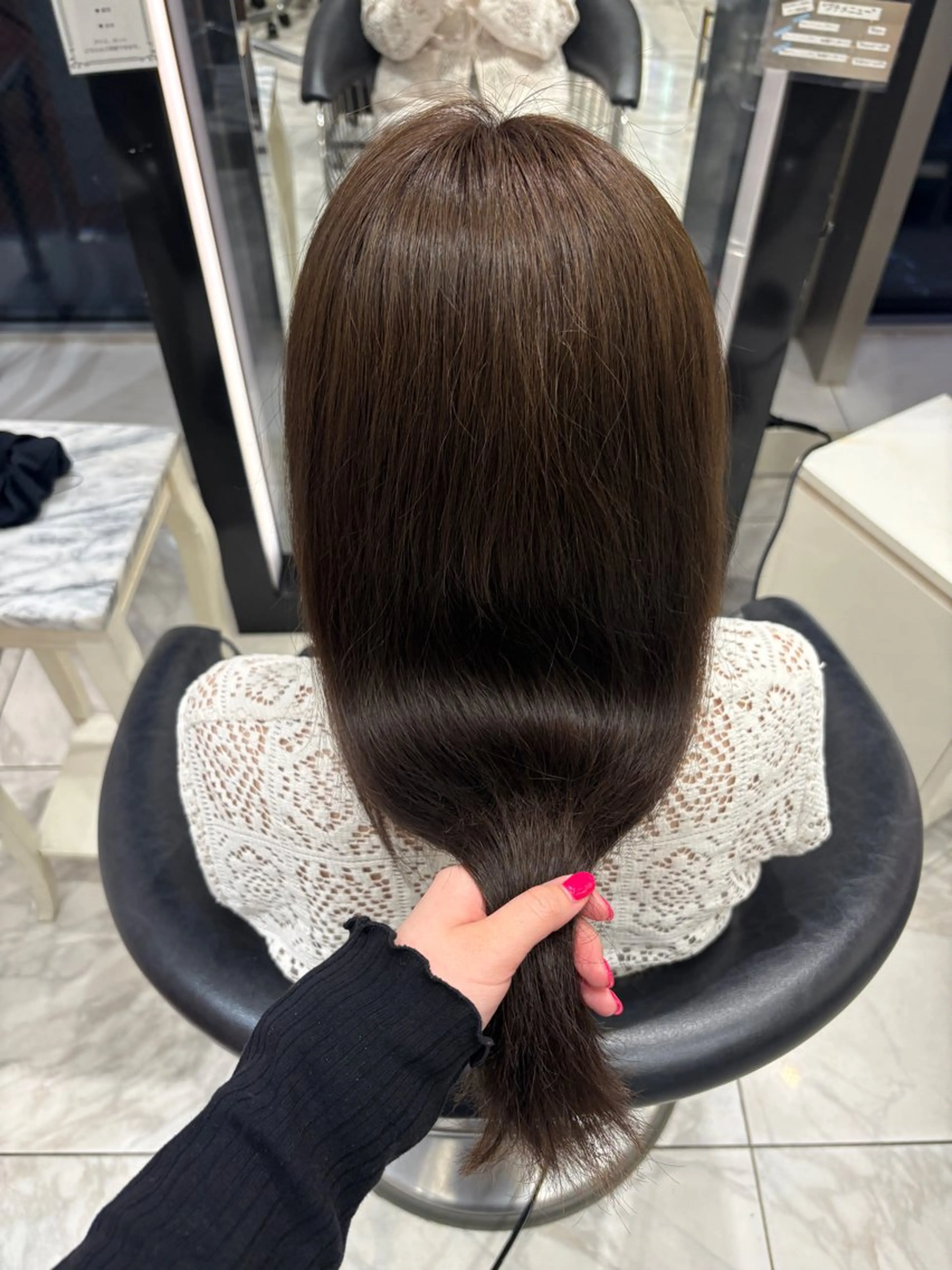 カラー 中山 里奈のヘアスタイル
