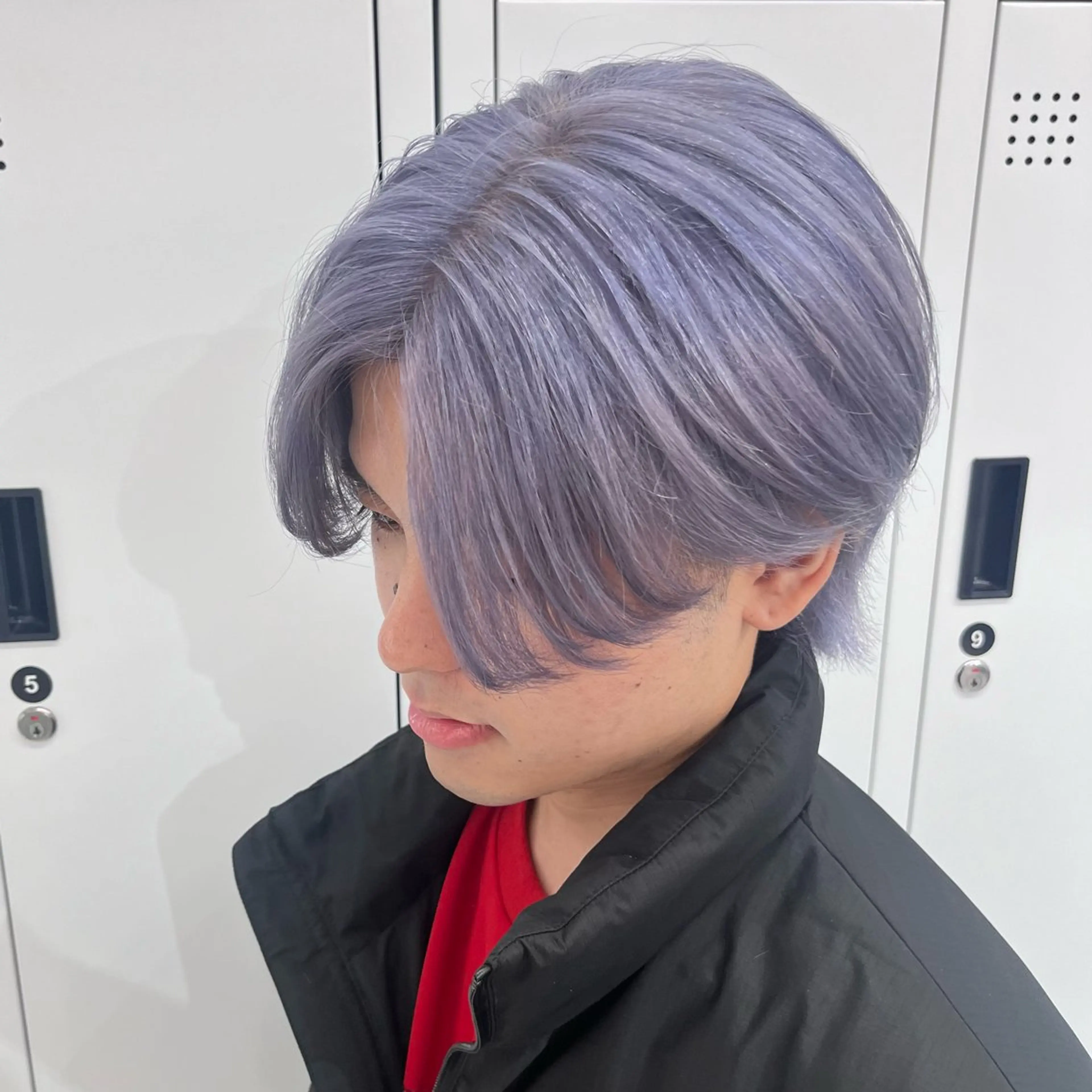 ショート カラー メンズ 𝐠𝐢𝐫𝐥𝐲 𝐦𝐨𝐝𝐞🖤のヘアスタイル