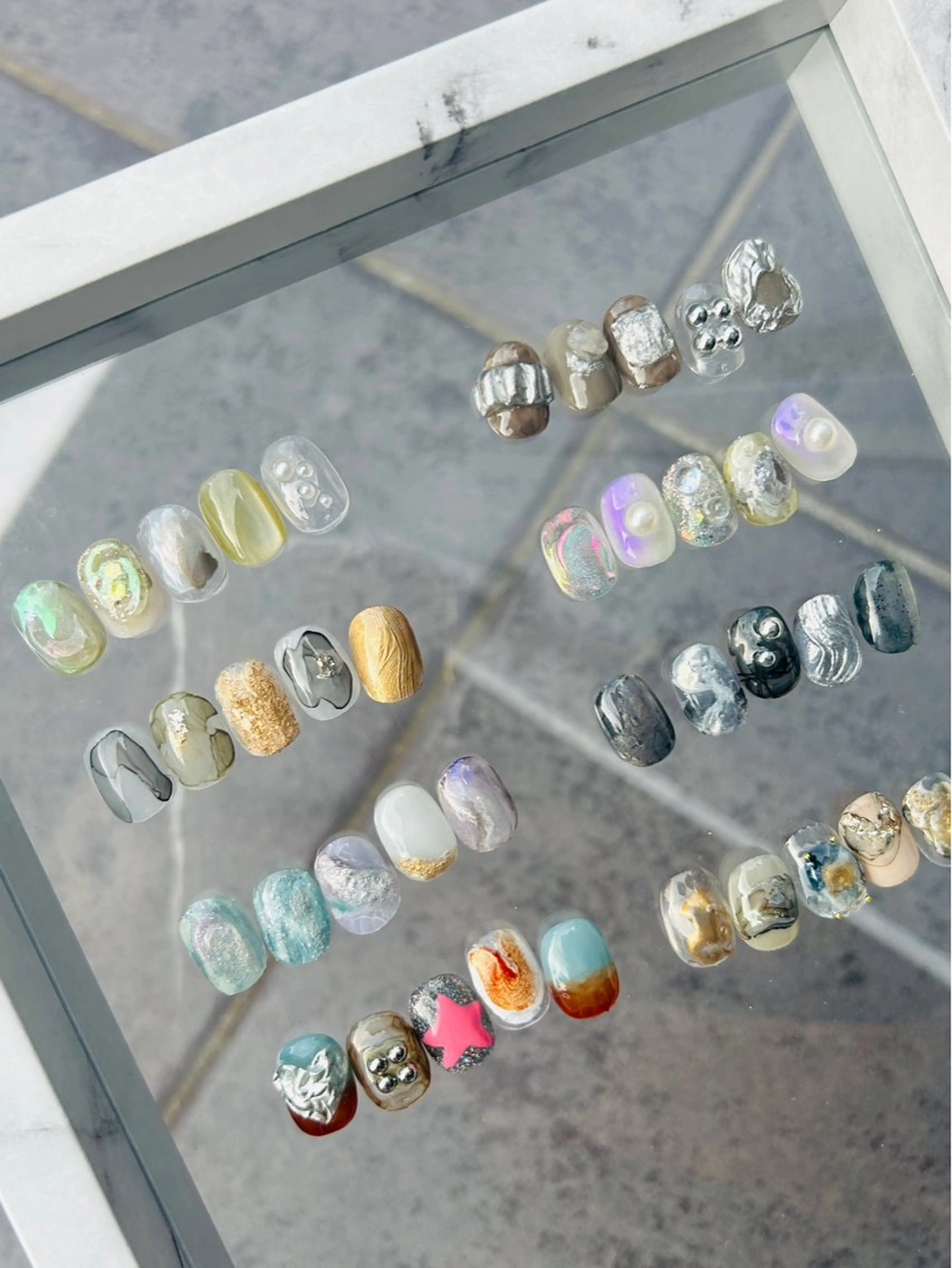 ネイル アートネイル ハンドネイル hali’a nailのネイルデザイン