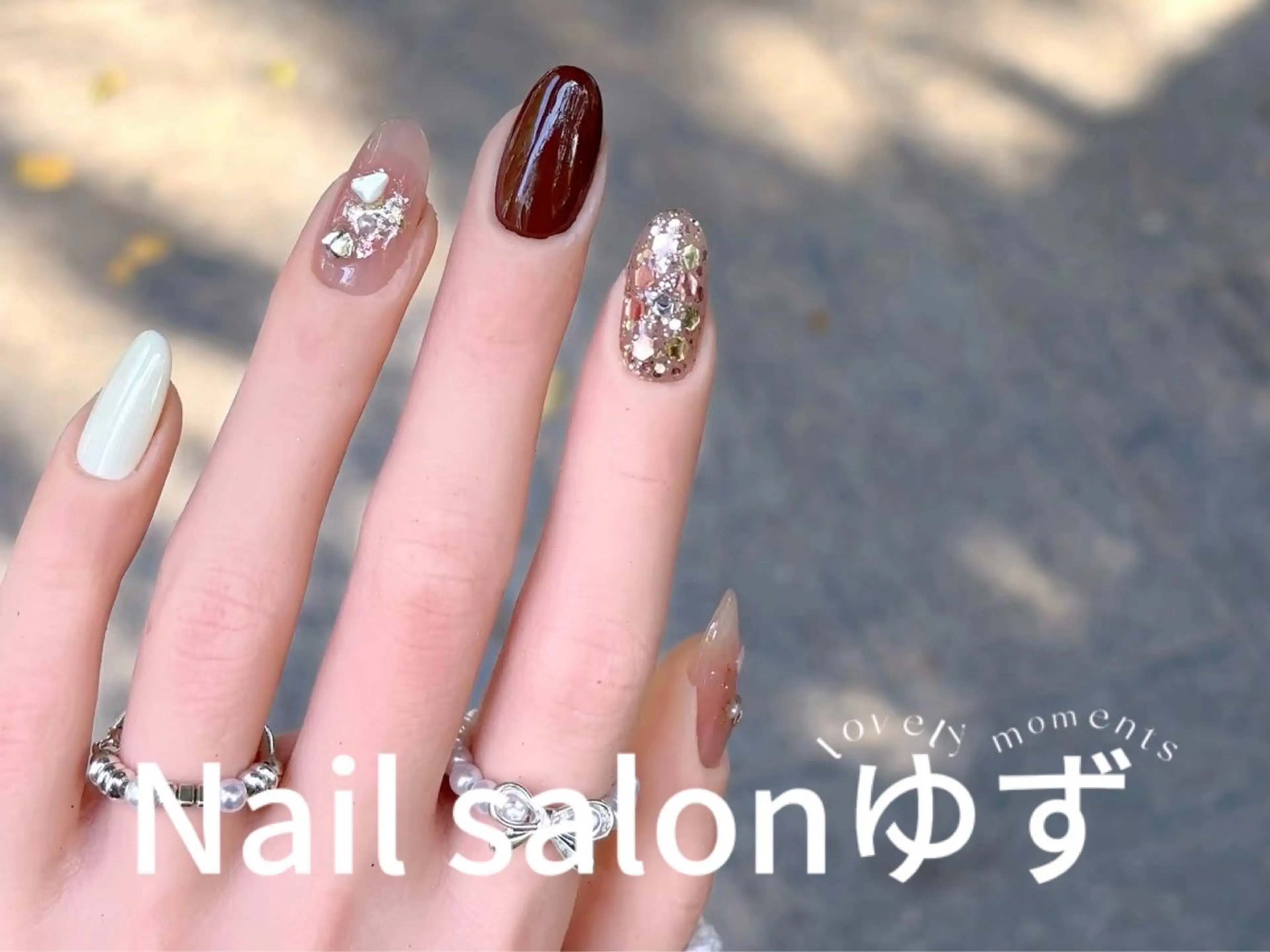 ネイル ハンドネイル ネイルサロン ゆずのネイルデザイン