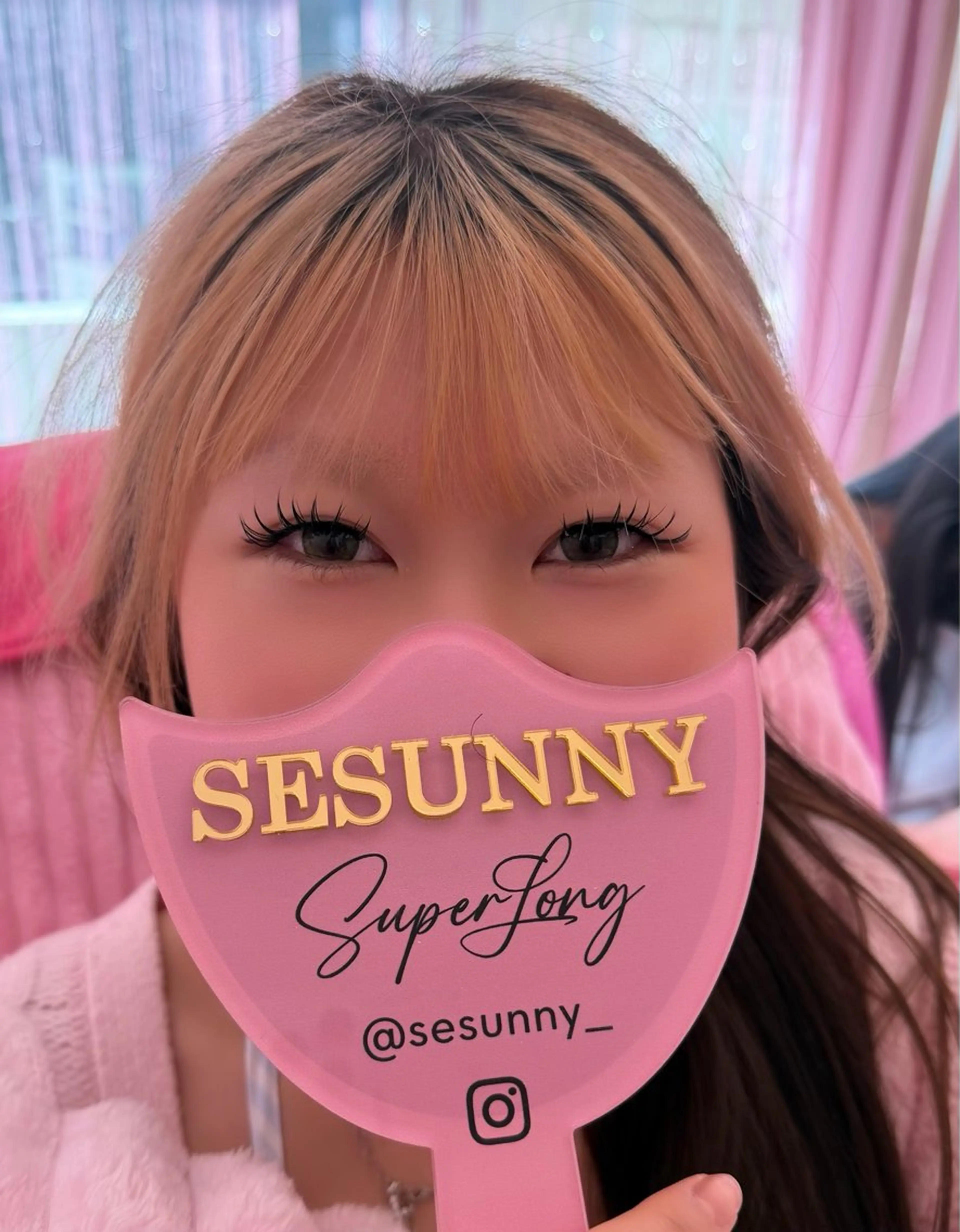 マツエク・マツパ 目尻長め マツエク SESUNNY セサニー　HANAのマツエク・マツパデザイン