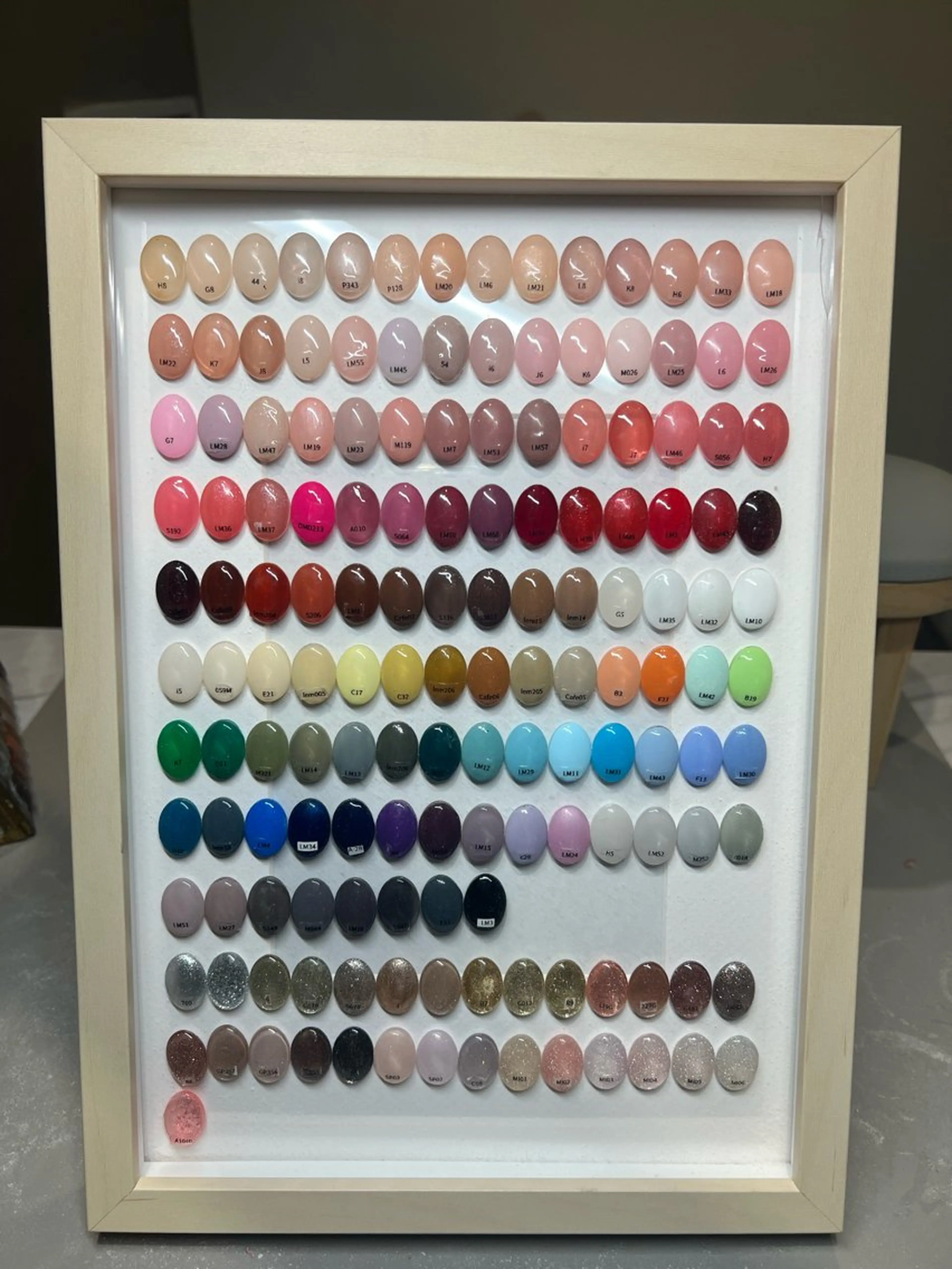 ネイル ワンカラーネイル ＆robe銀座 🪽tsuki🪽のネイルデザイン