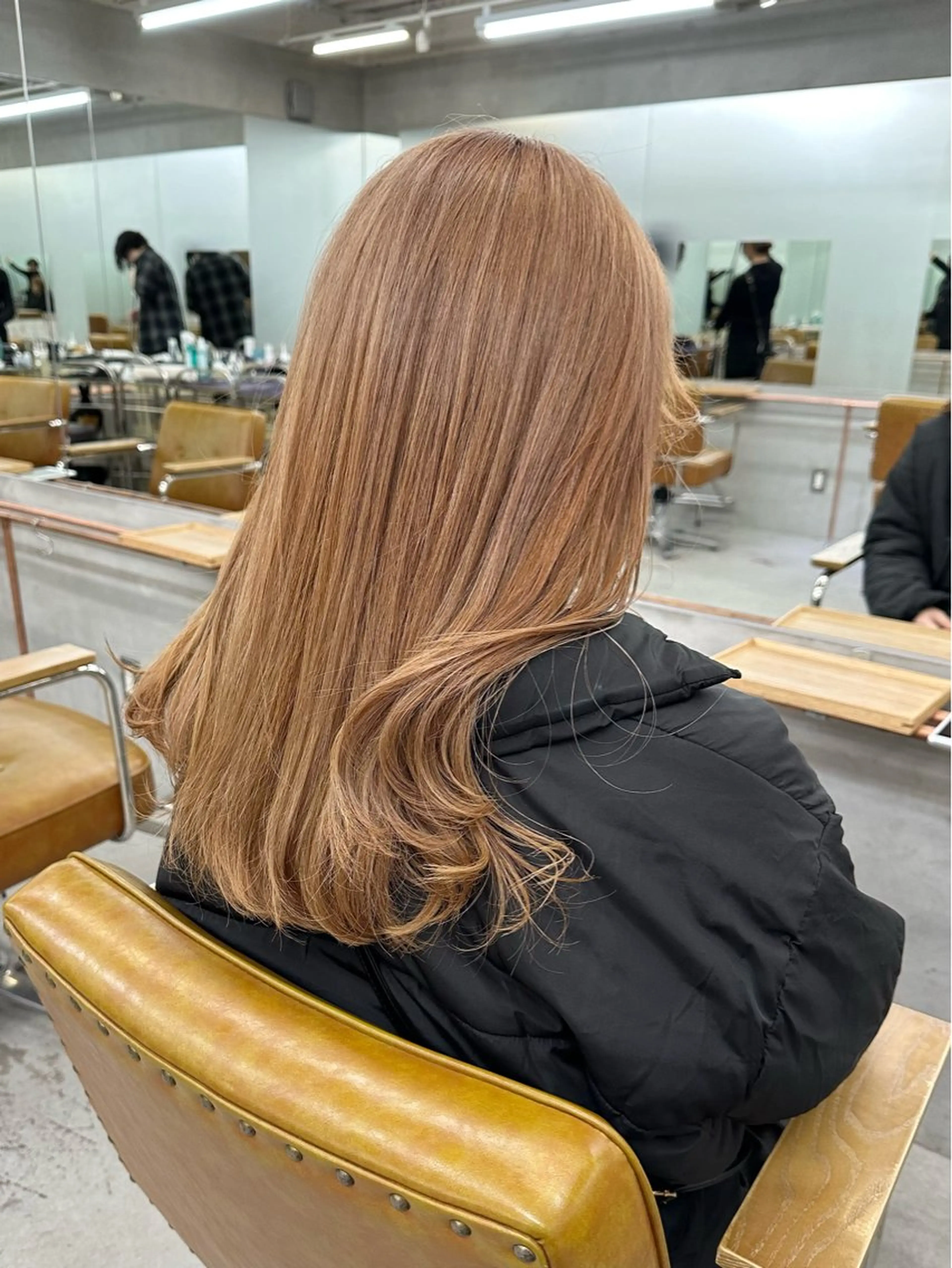 ロング カラー ハイトーン×似合わせ 🌱中川慎之介のヘアスタイル