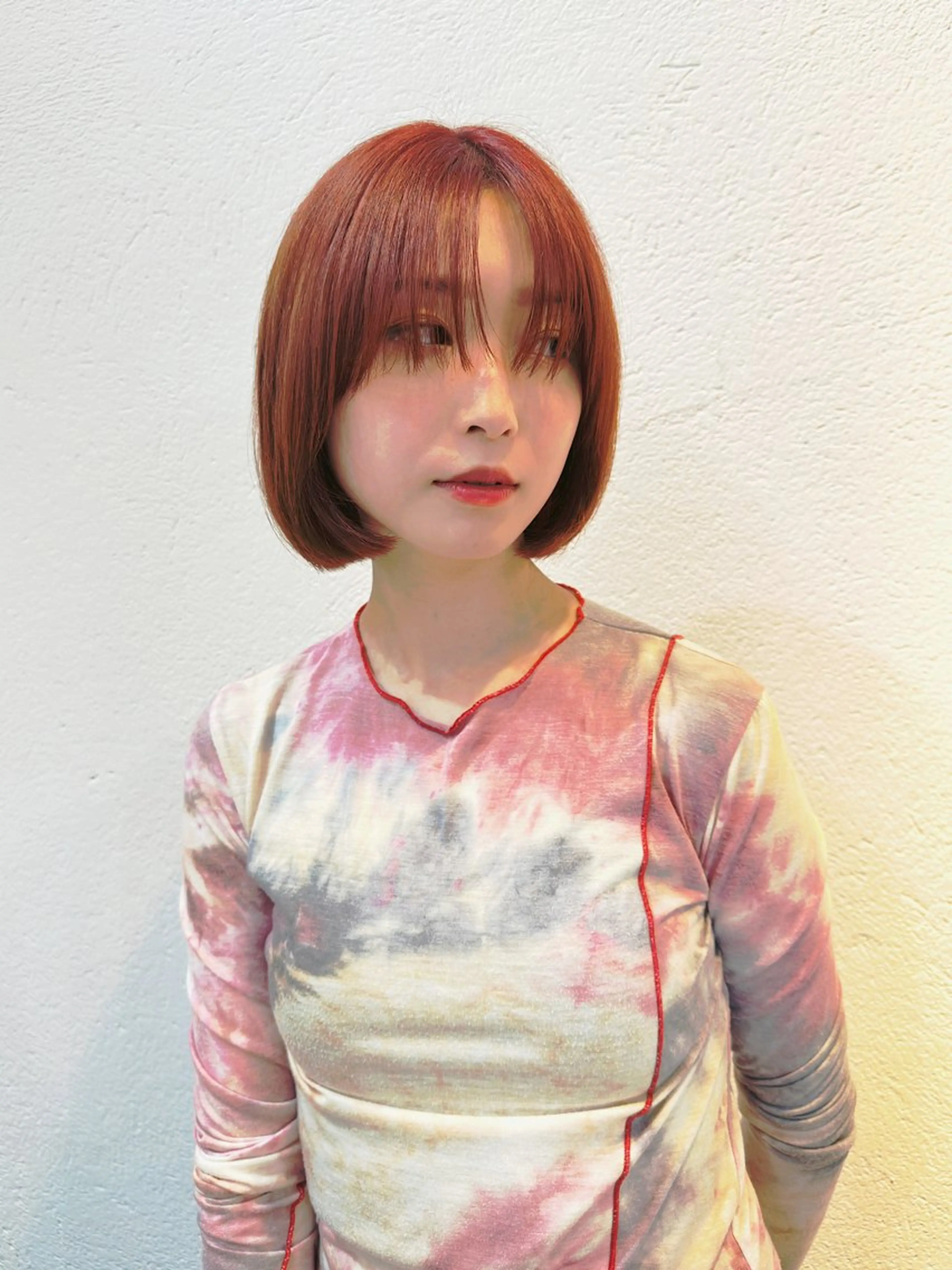 ショート カラー FERIA梅田🖤 透明感カラー🎀のヘアスタイル