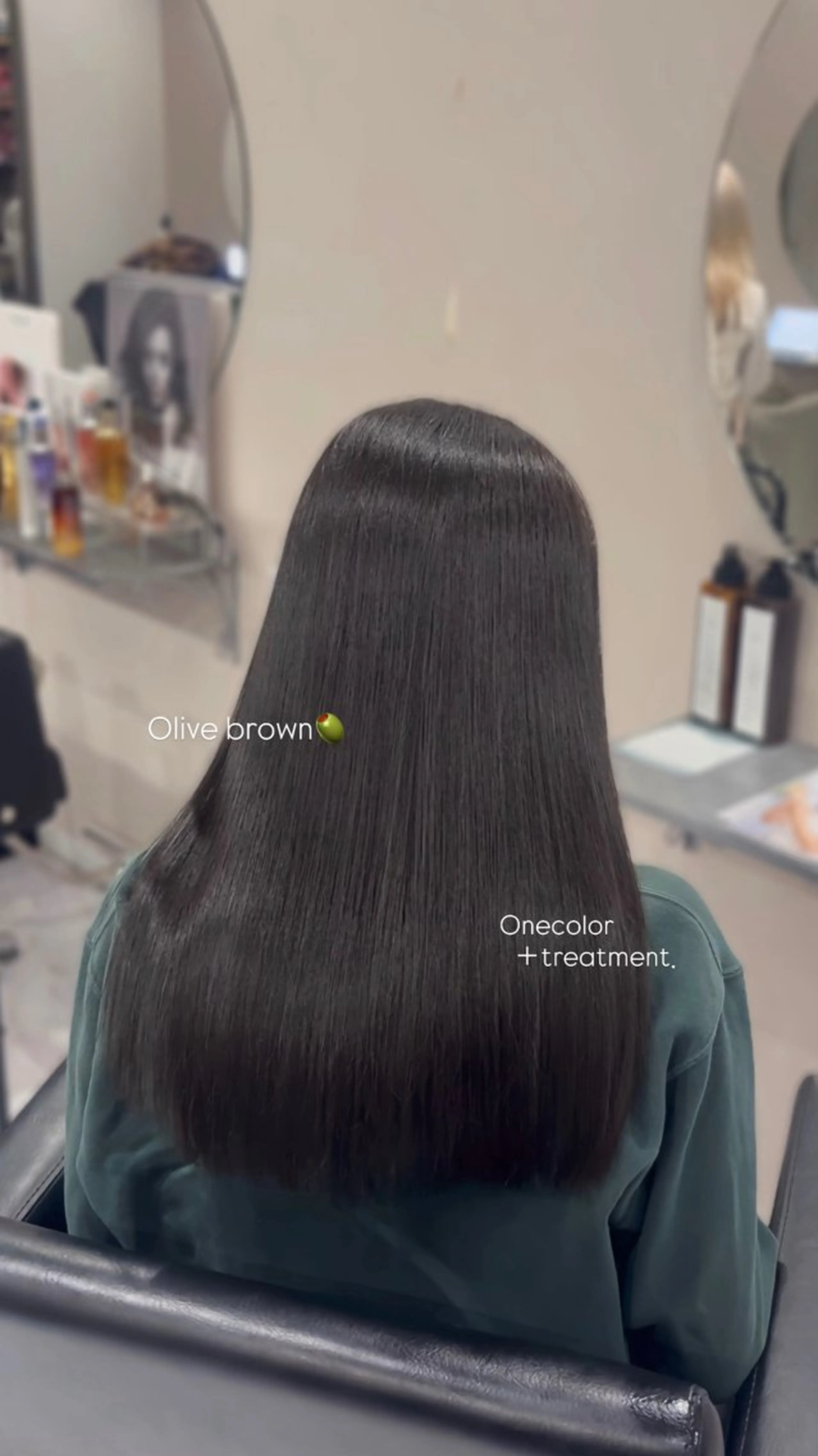 セミロング ヘアカラー miyuu/ボブ /透明感カラー🥣のヘアスタイル