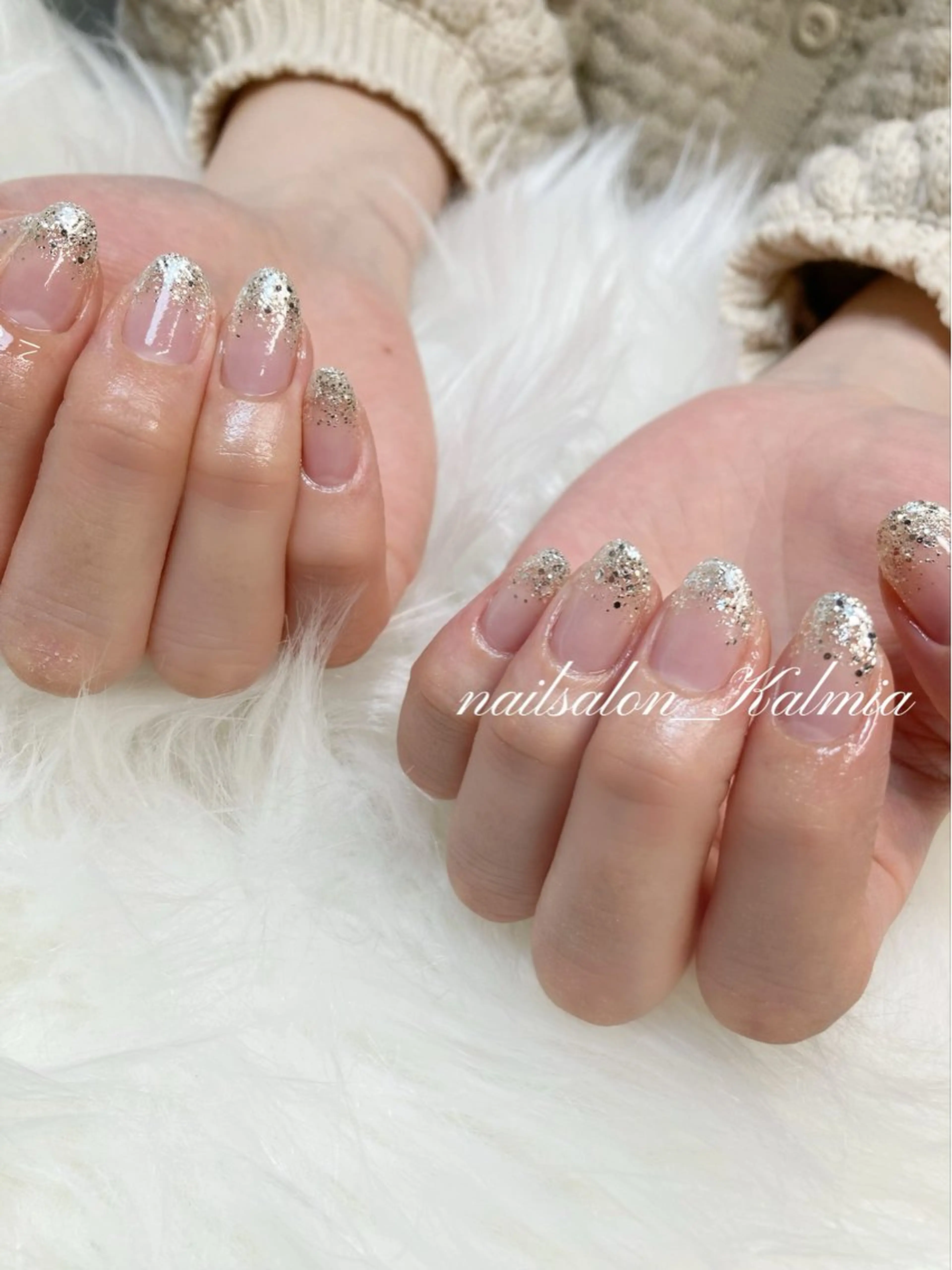 【3週間以内オフ無料】オフ有り🌟ワンカラーorラメグラデーションの写真