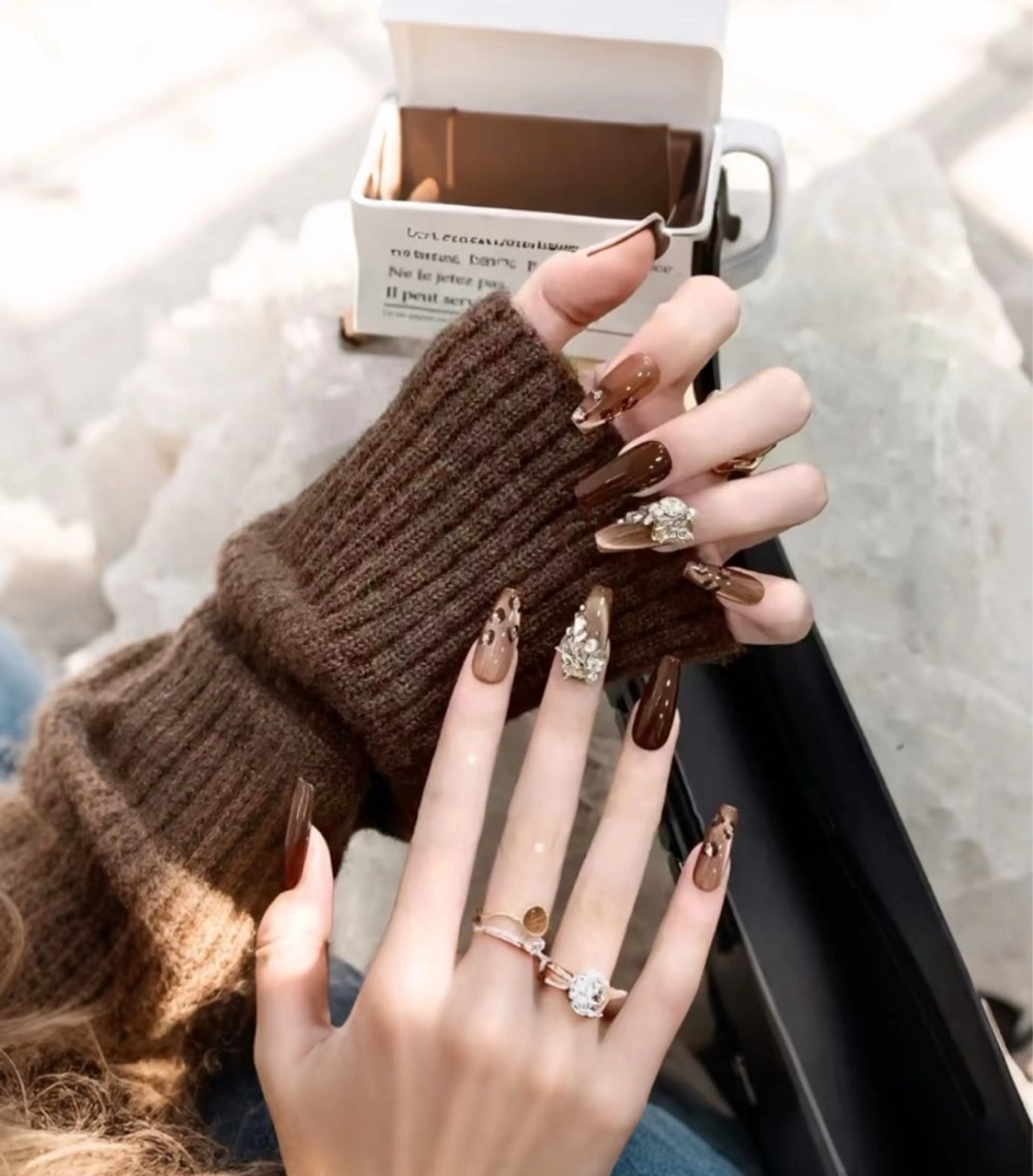 ネイル ハンドネイル ハンドケア ちごみ Novaのネイルデザイン