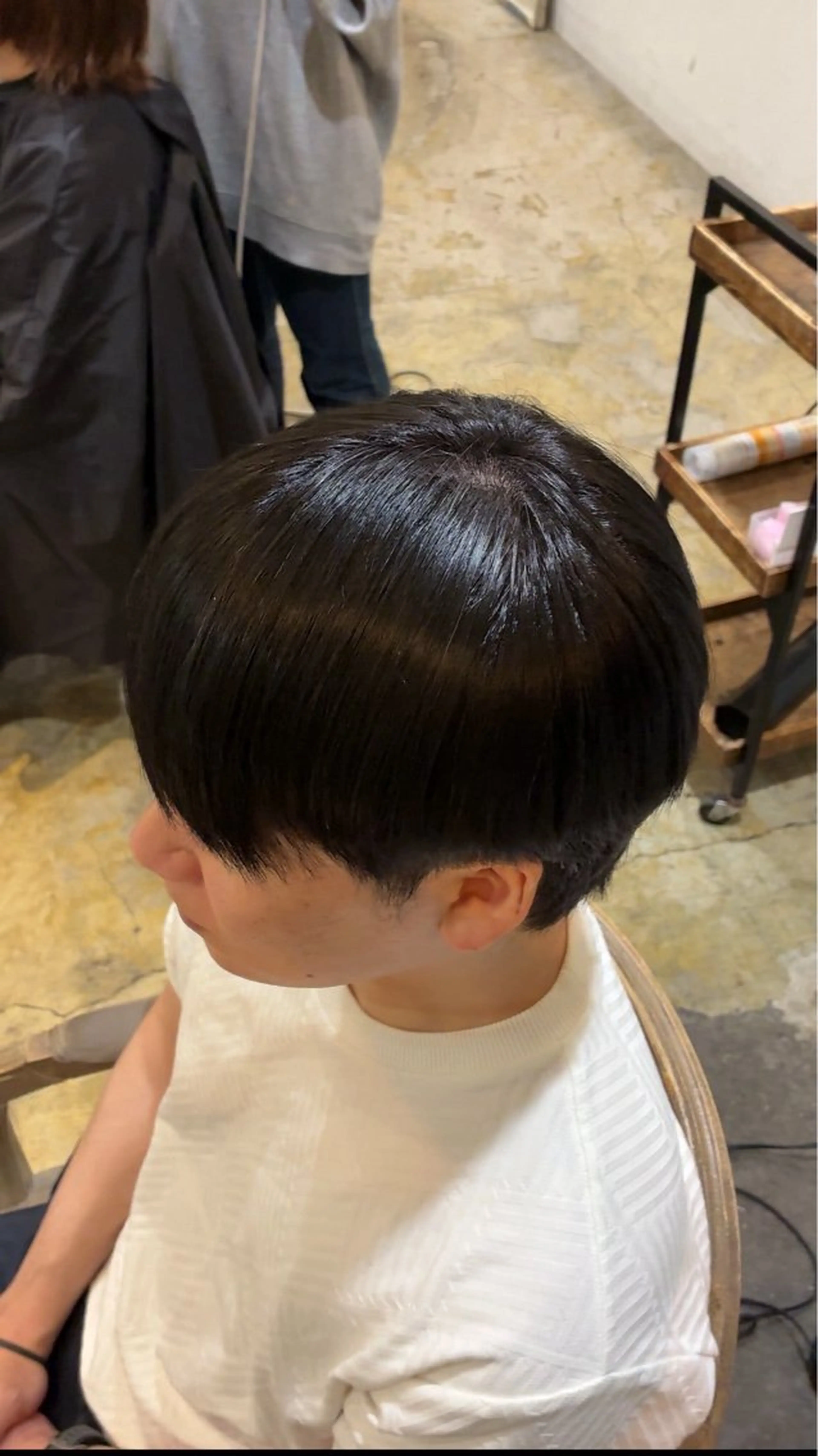 ショート メンズ 山本 正人のヘアスタイル