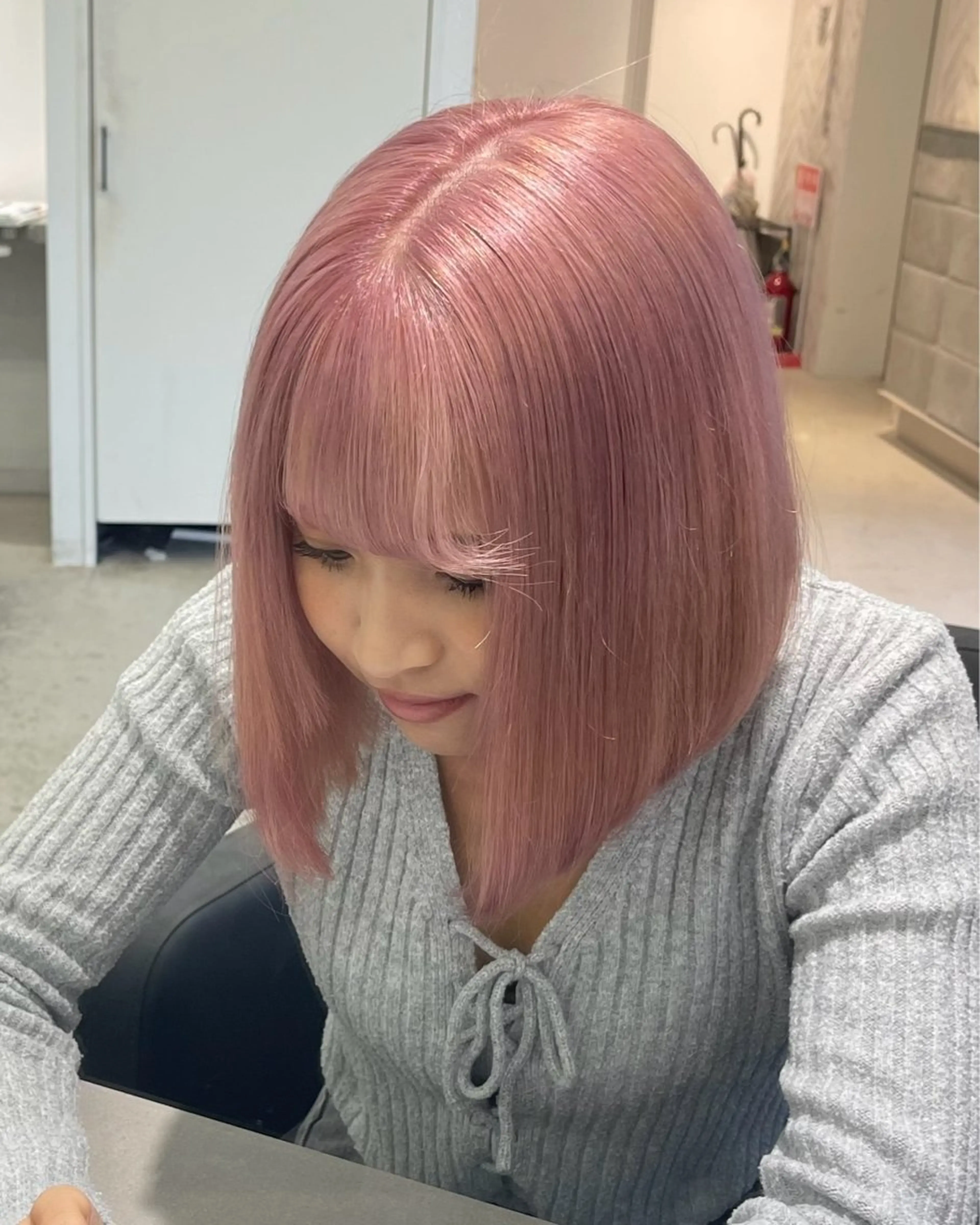 ショート カット ヘアカラー トリートメント himeka🪽 アレンジ/ブリーチのヘアスタイル