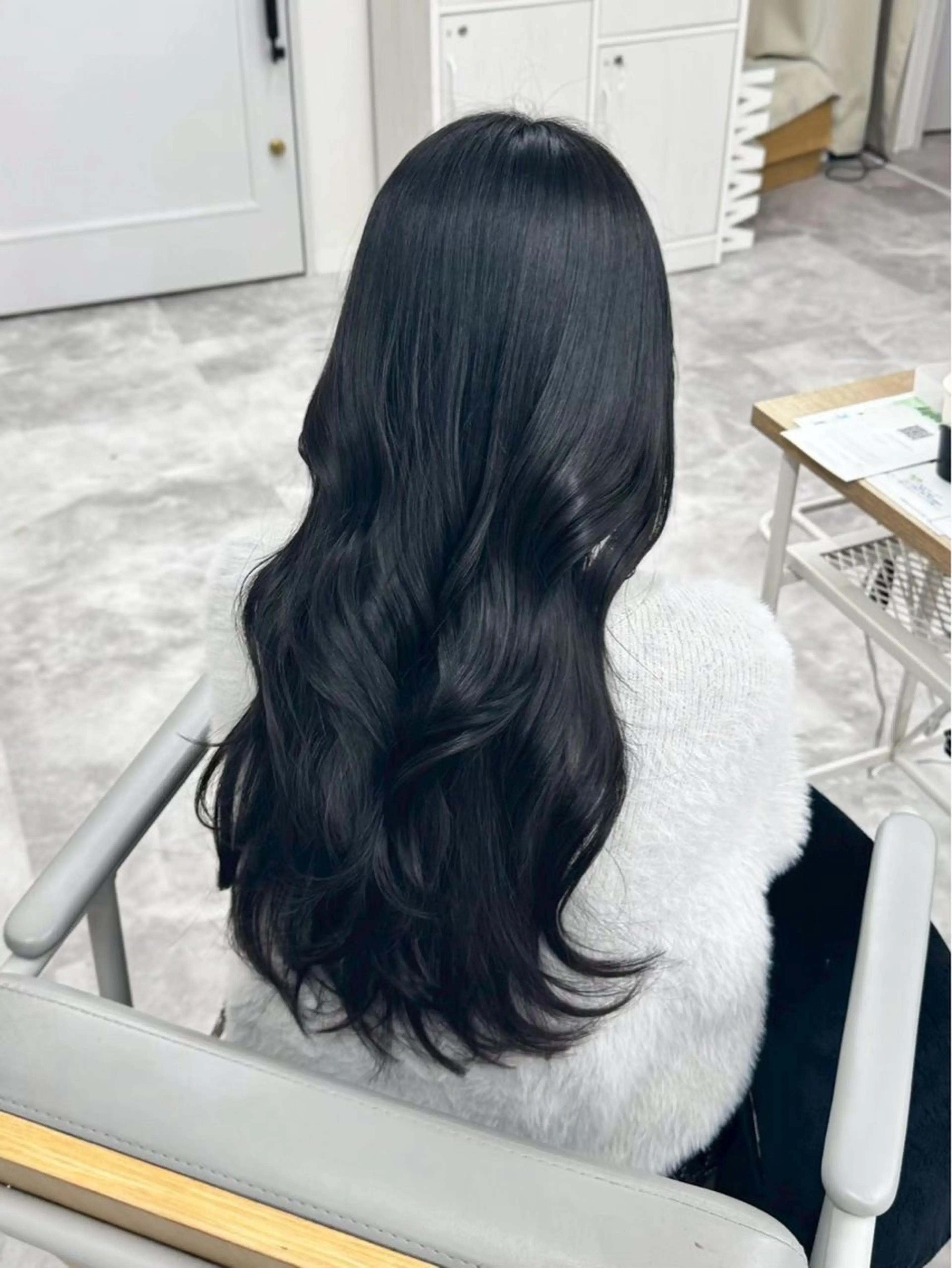 ロング カラー 透明感カラー ヘアカラー トリートメント 髪質改善Acero. shoyaのヘアスタイル