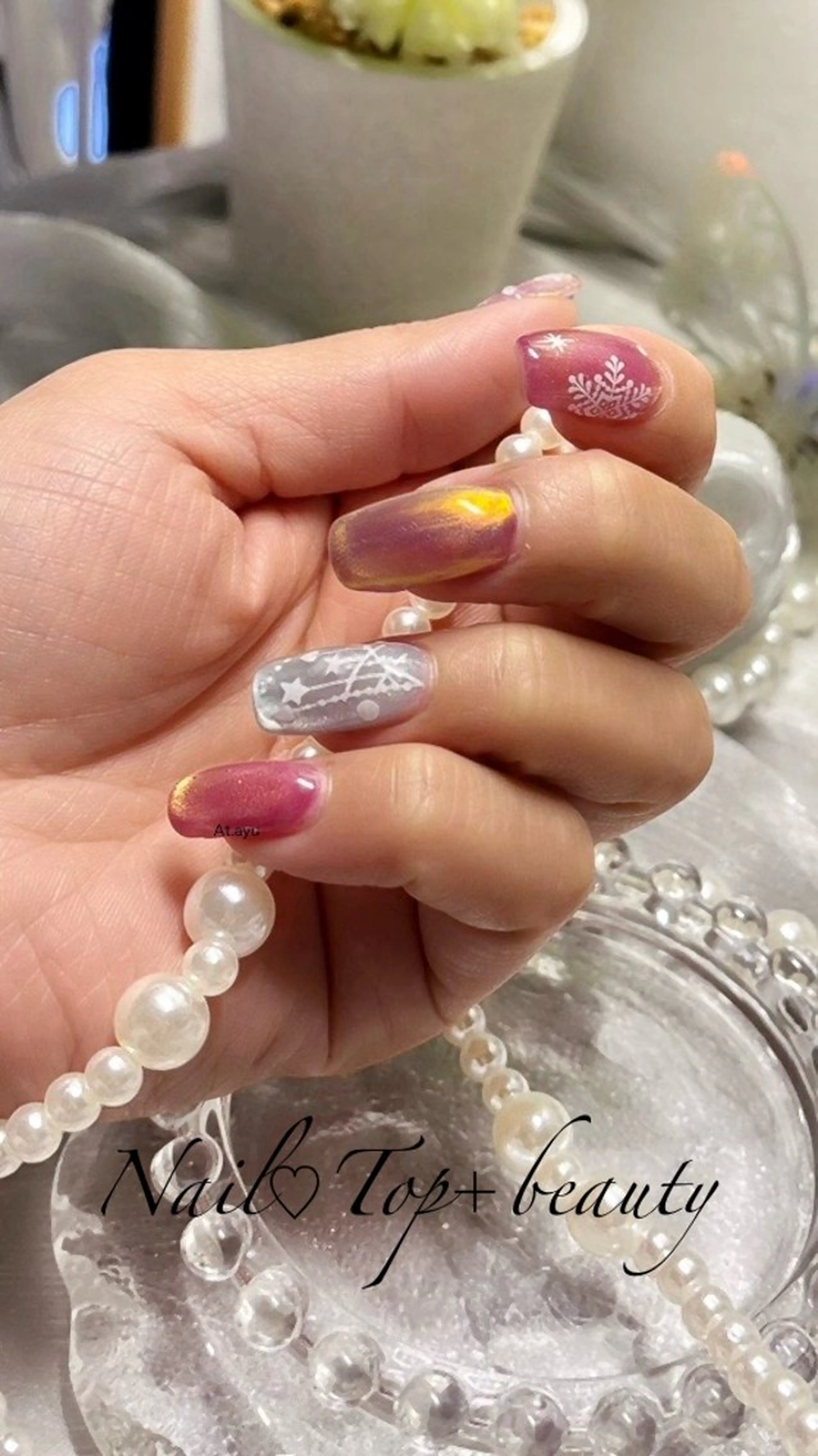 ネイル T + B ❇︎ ayuのネイルデザイン