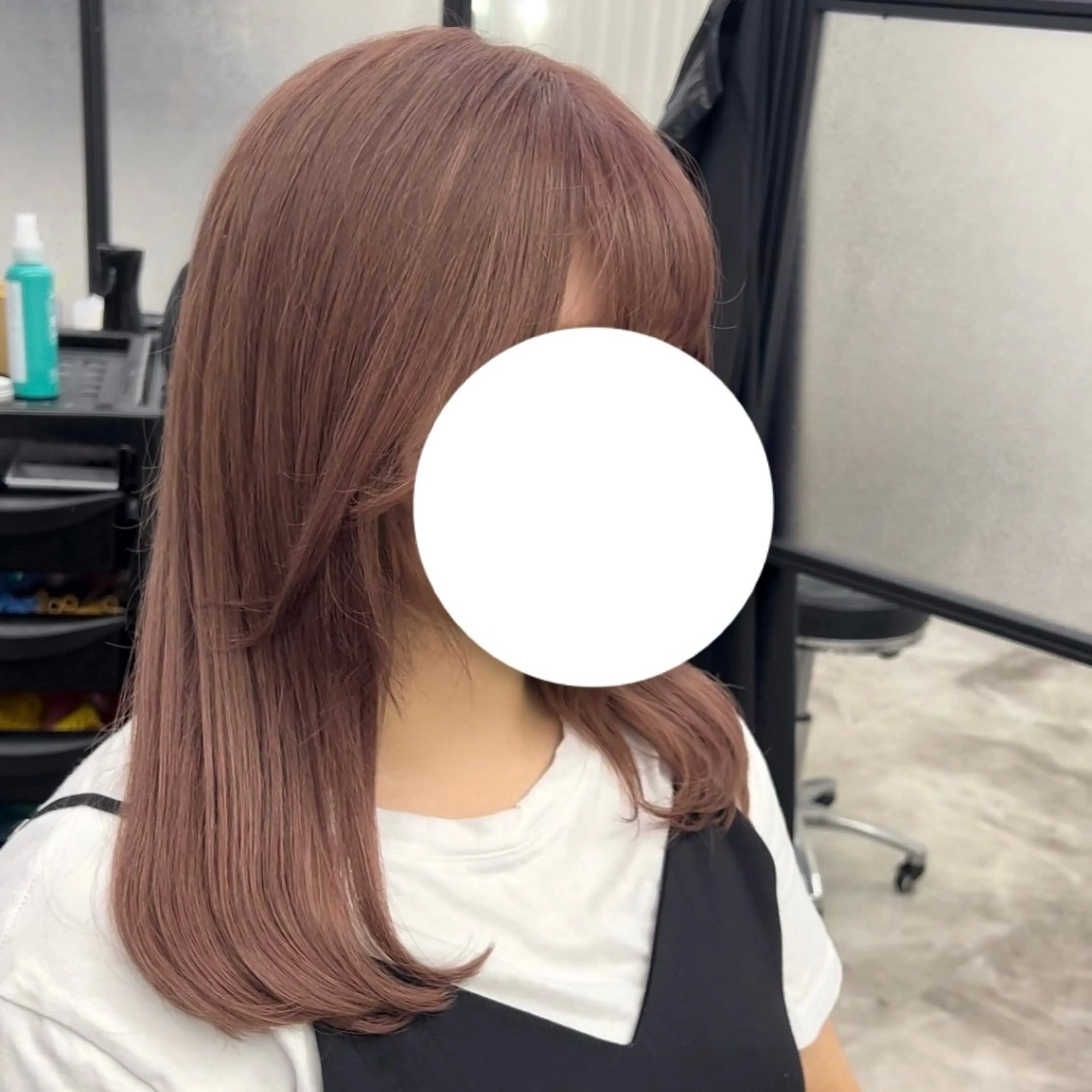 セミロング Marin 💗暖色カラー💗のヘアスタイル