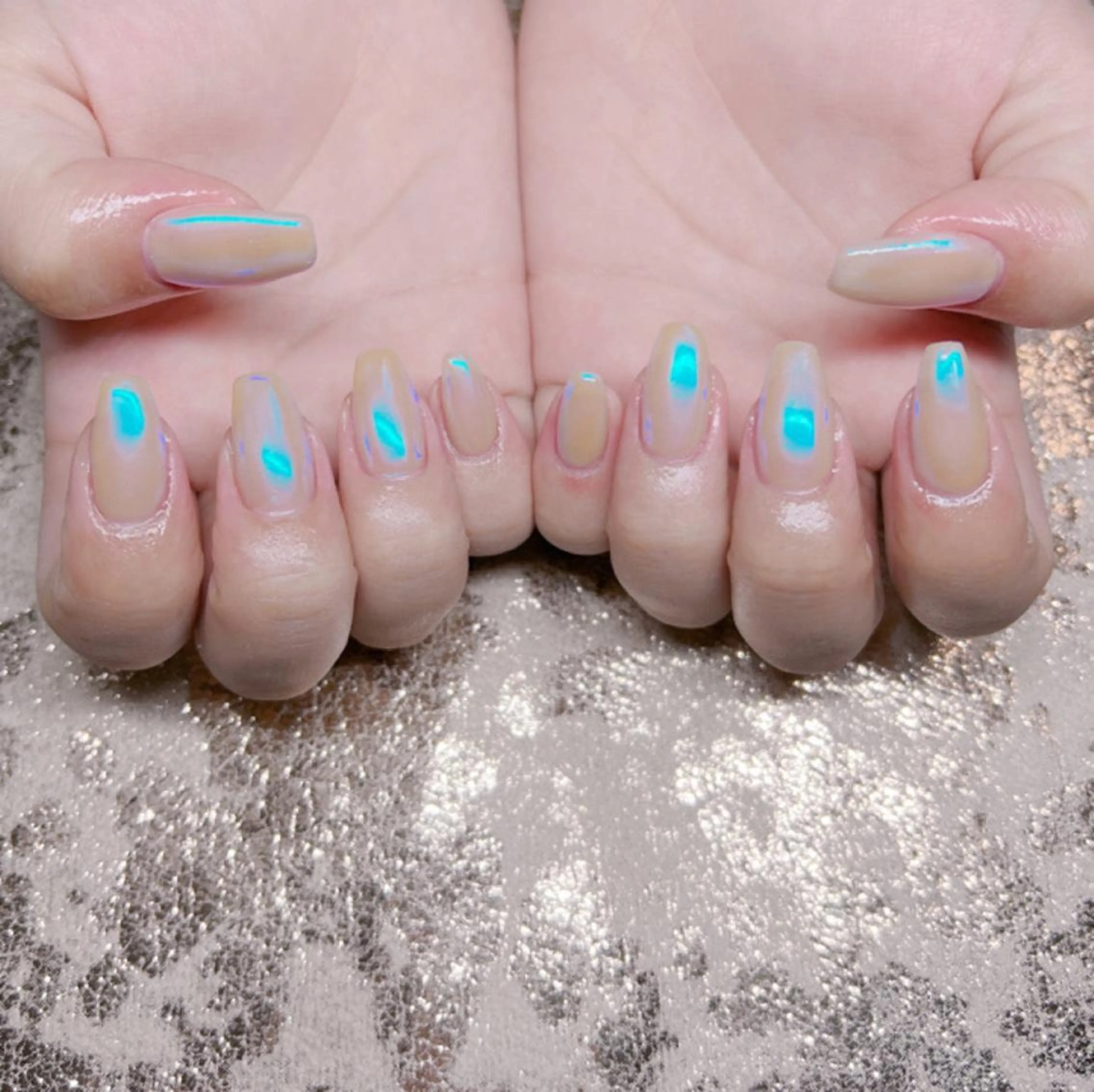 ネイル ミラーネイル DollyGirl KYOKOのネイルデザイン