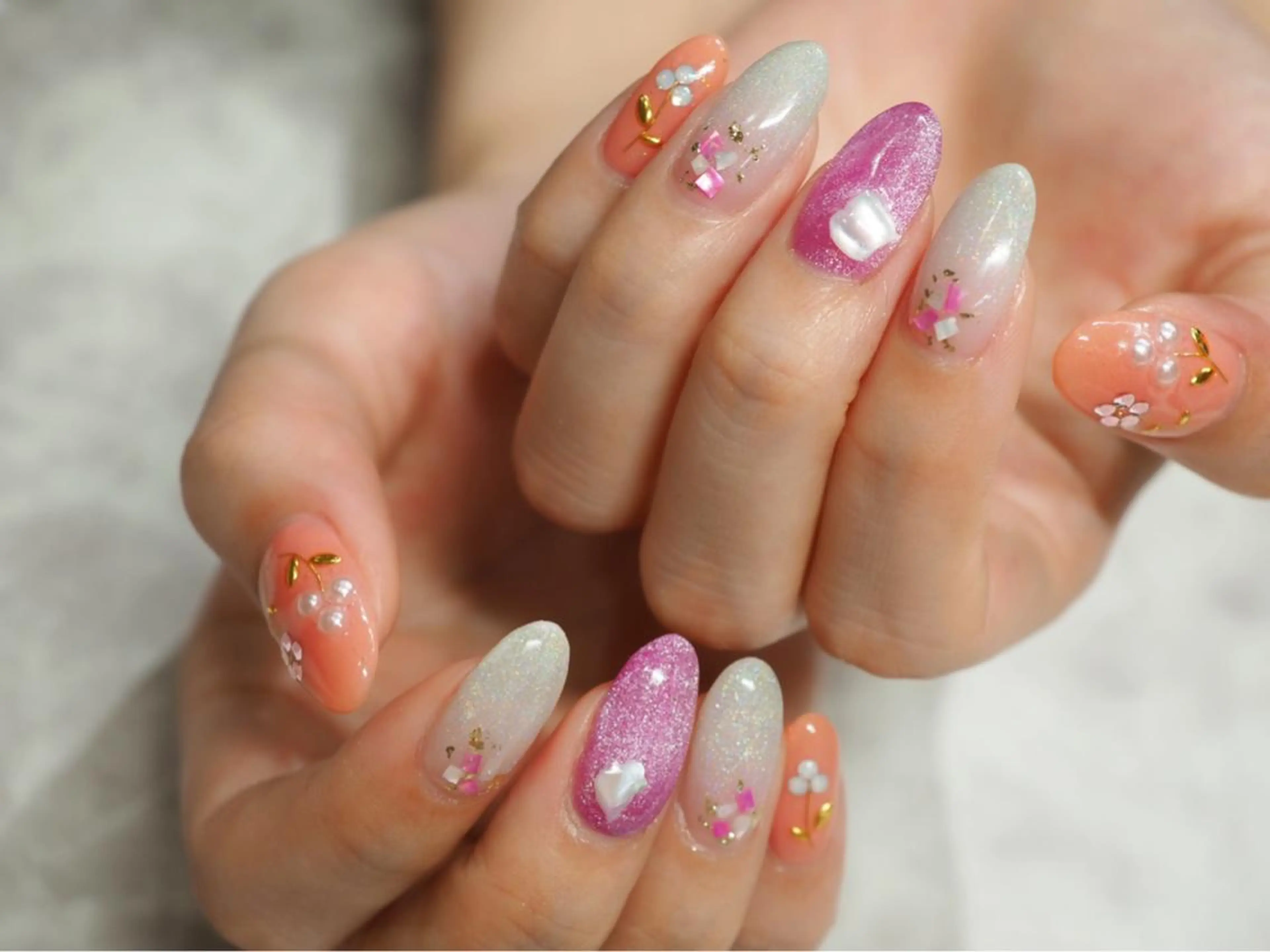 ネイル ハンドネイル Amu's所属・Amu's chikakoのネイルデザイン