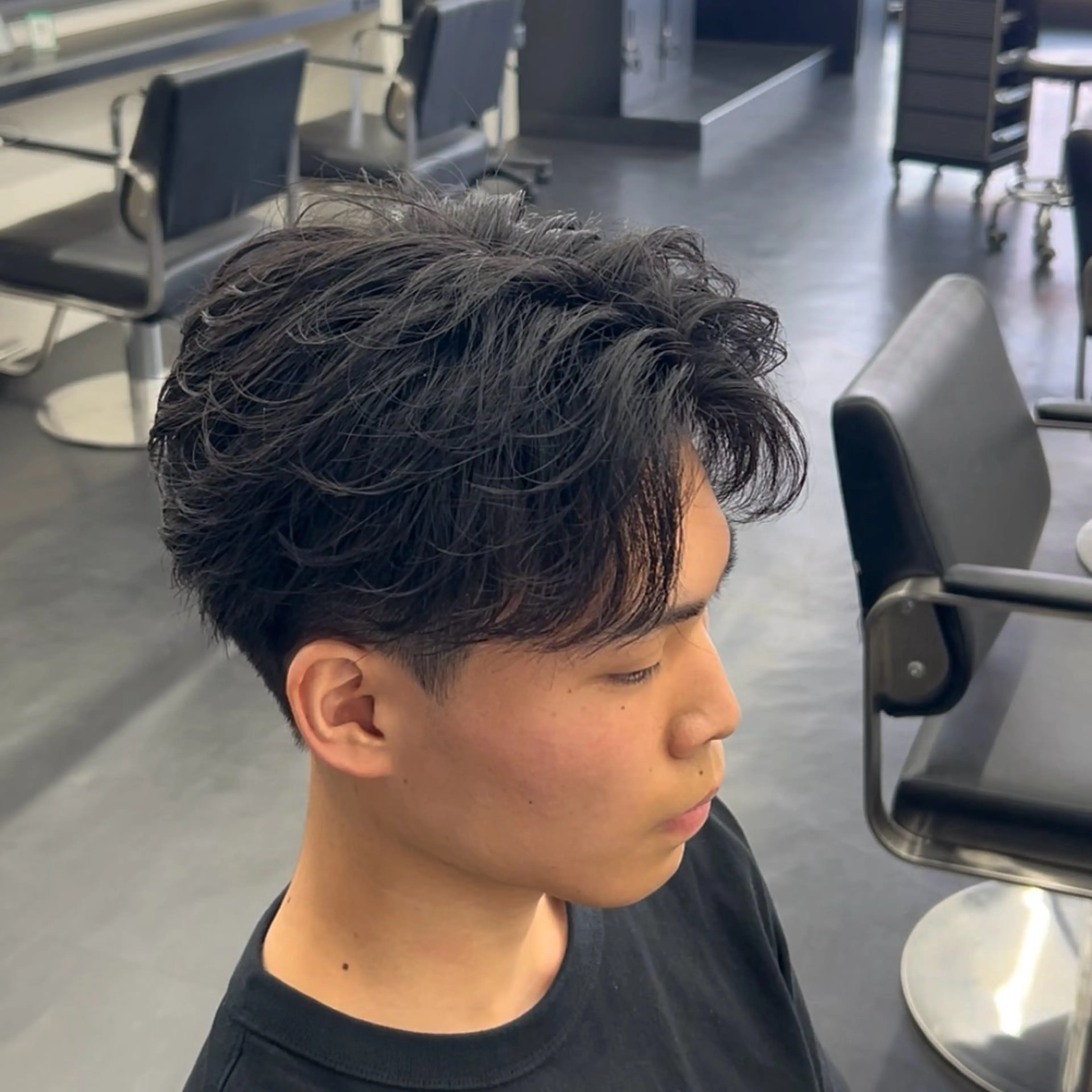 パーマ メンズ カット パーマ メンズ特化🔥 田上舶斗/横浜/のヘアスタイル