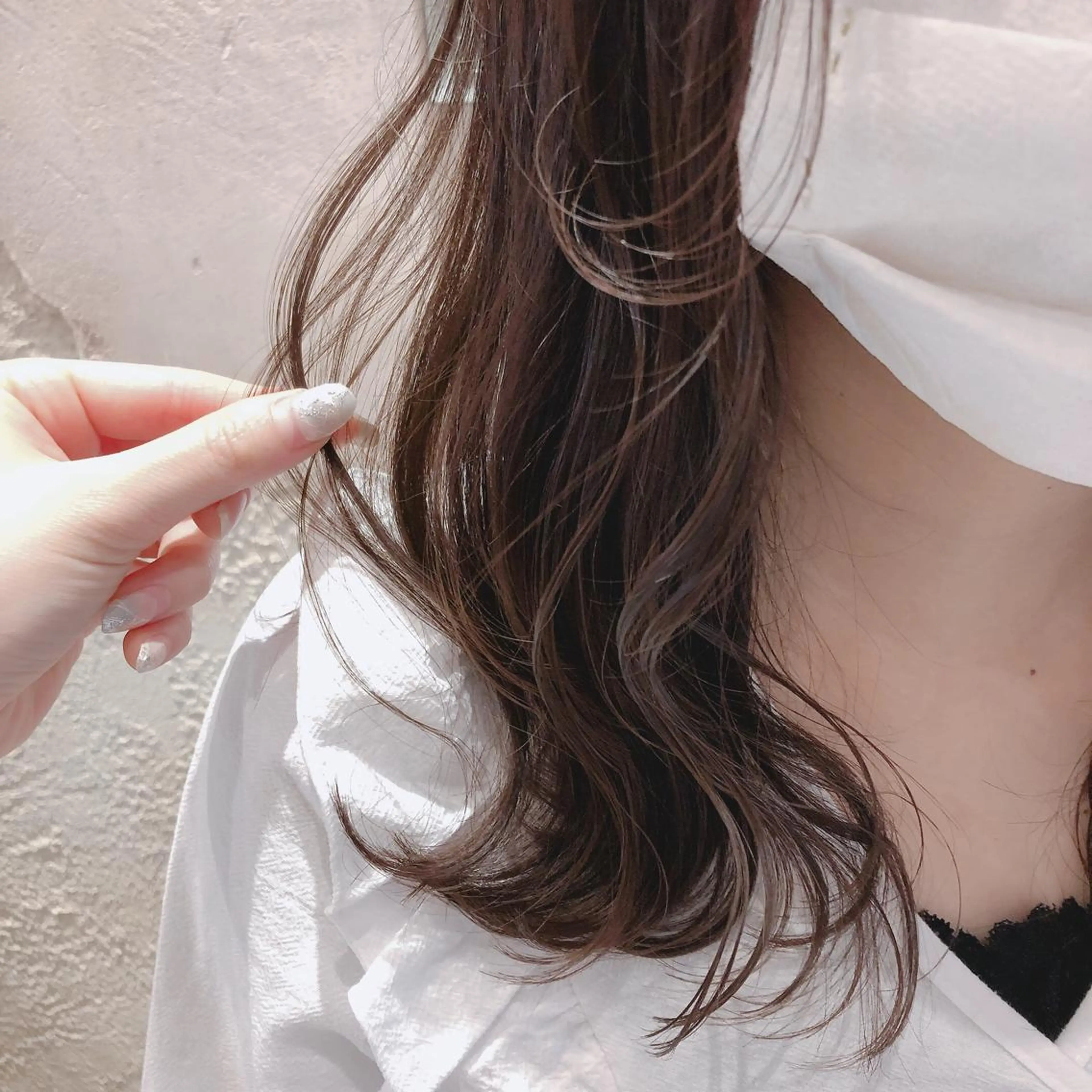 ミディアム カット ヘアカラー トリートメント 代表山口ひな 髪質改善のプロのヘアスタイル