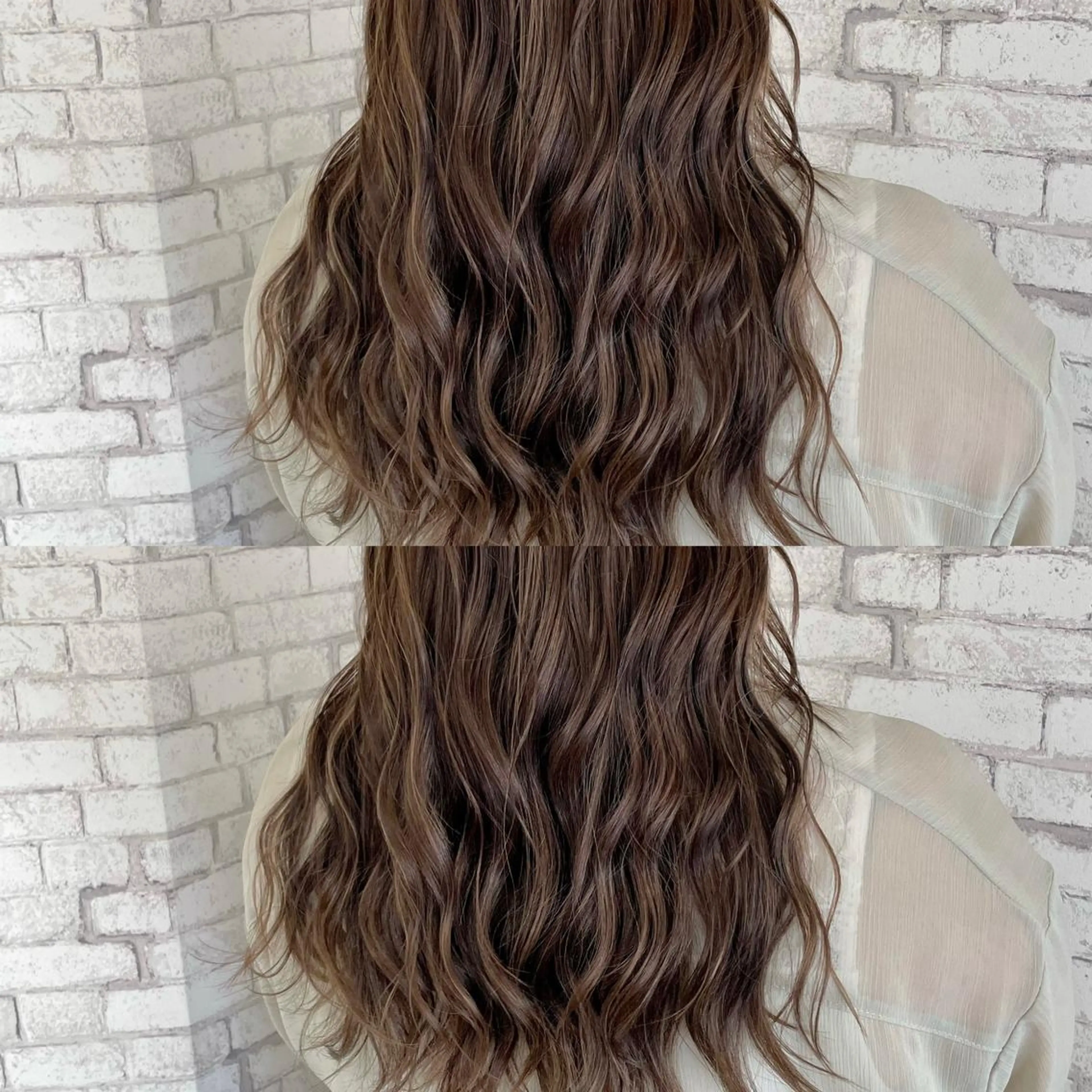 ロング ヘアカラー トリートメント 低ダメージ特化🌱 佐野優斗のヘアスタイル