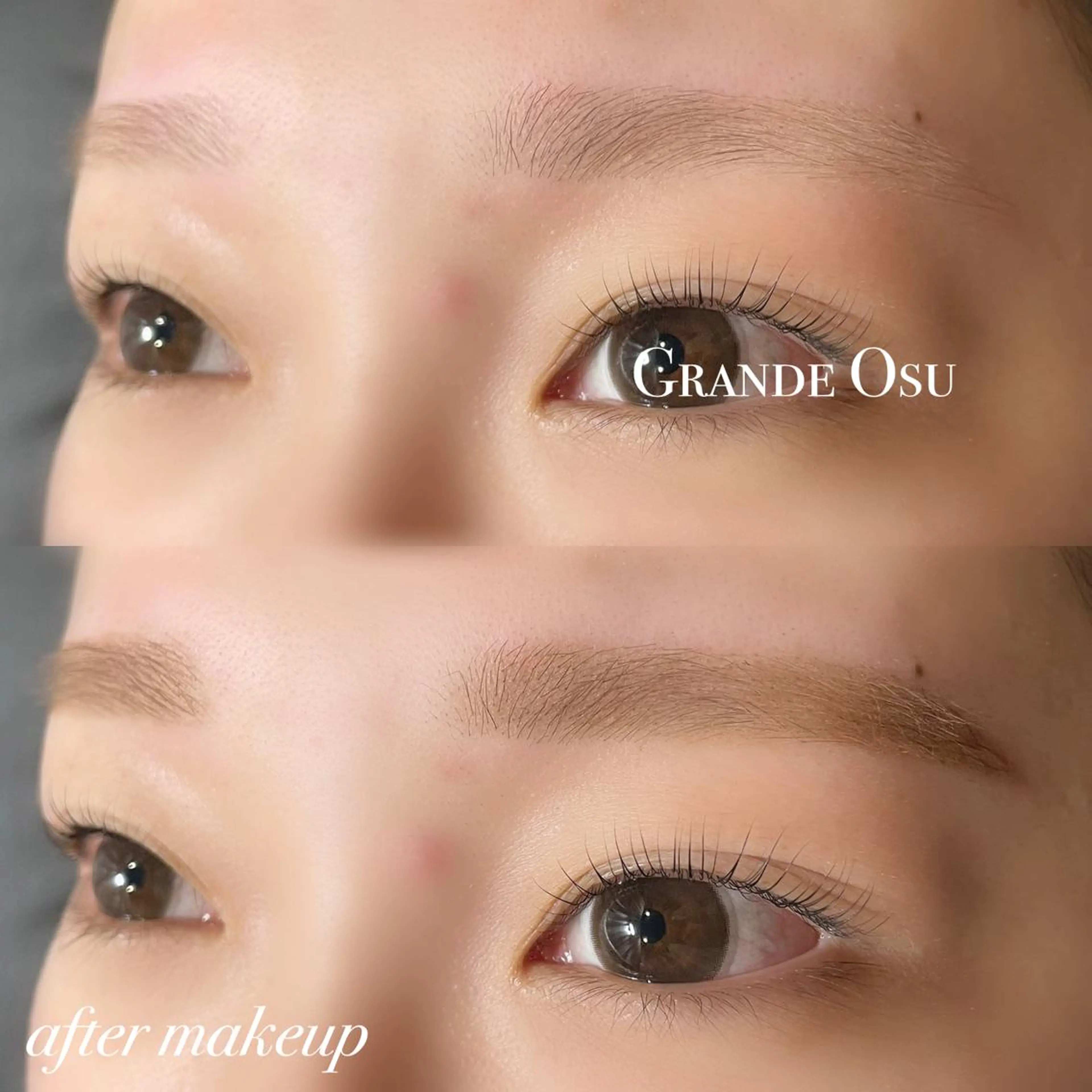 マツエク・マツパ パリジェンヌラッシュリフト マツパ GRANDE OSU 藤原/eye店長のマツエク・マツパデザイン