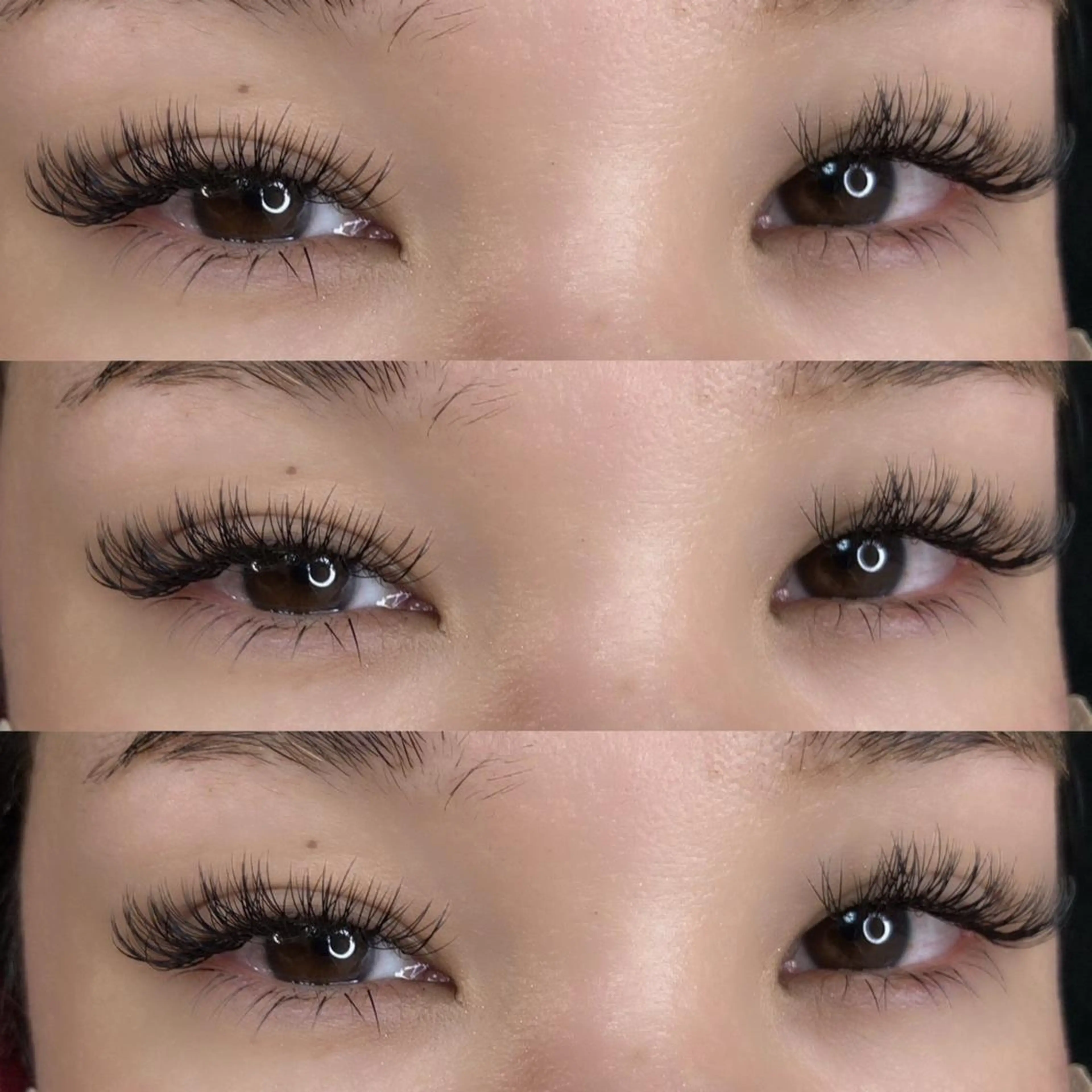 マツエク・マツパ 付け放題 下まつげエクステ linda lashesのマツエク・マツパデザイン