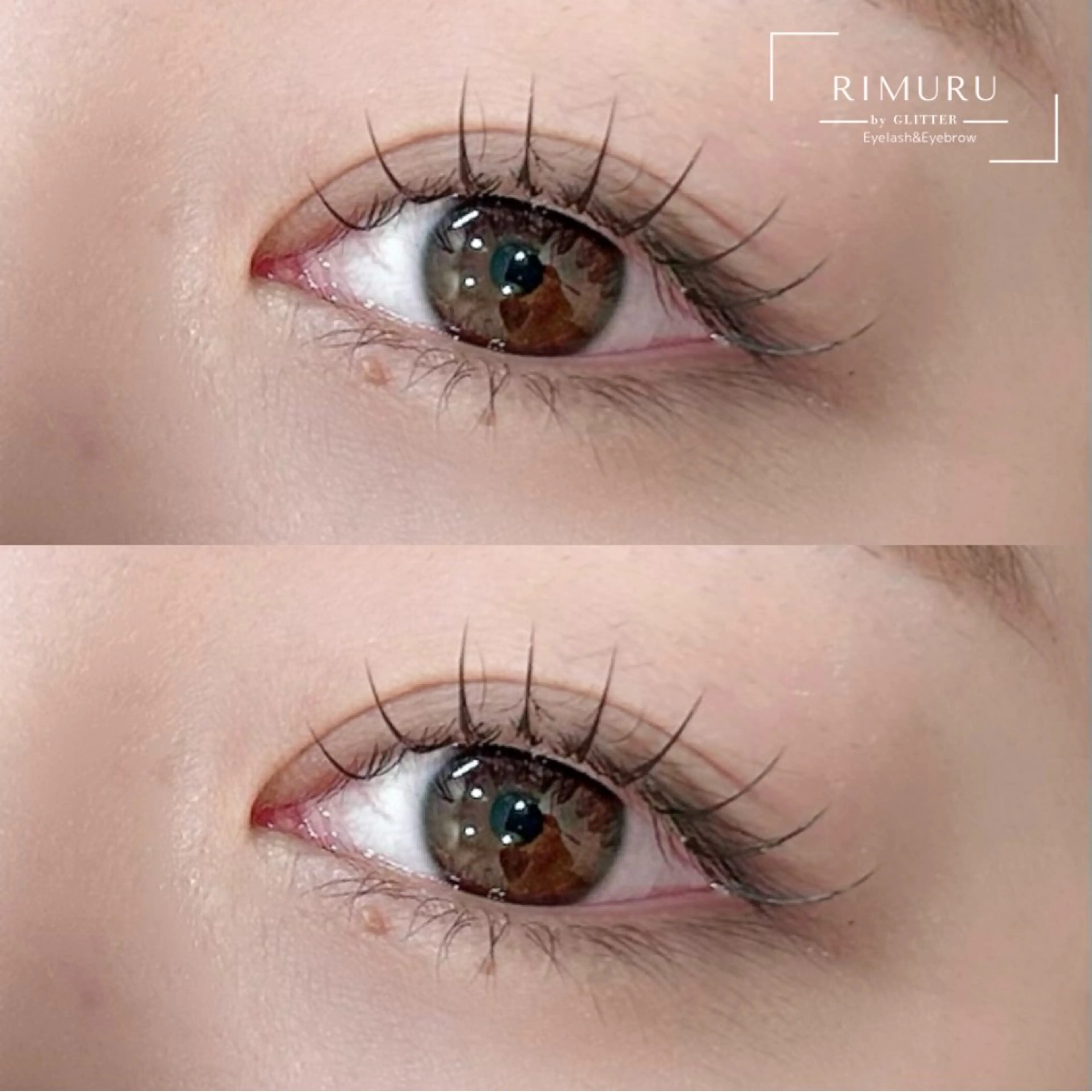 マツエク・マツパ カラーマツエク RIMURU by GLITTERのマツエク・マツパデザイン