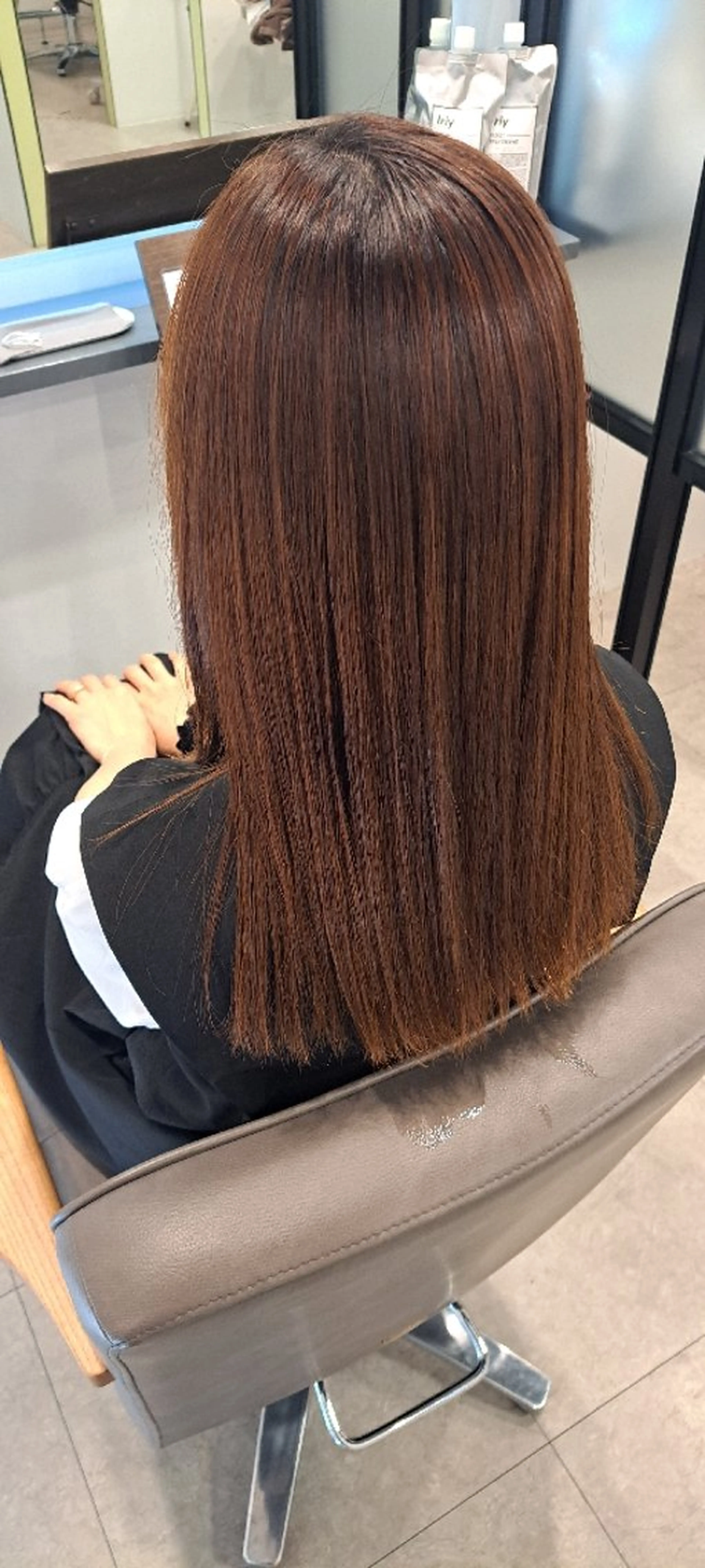 ロング 縮毛矯正 from…所属・髪質改善ストレート♥ JUN🐱のヘアスタイル