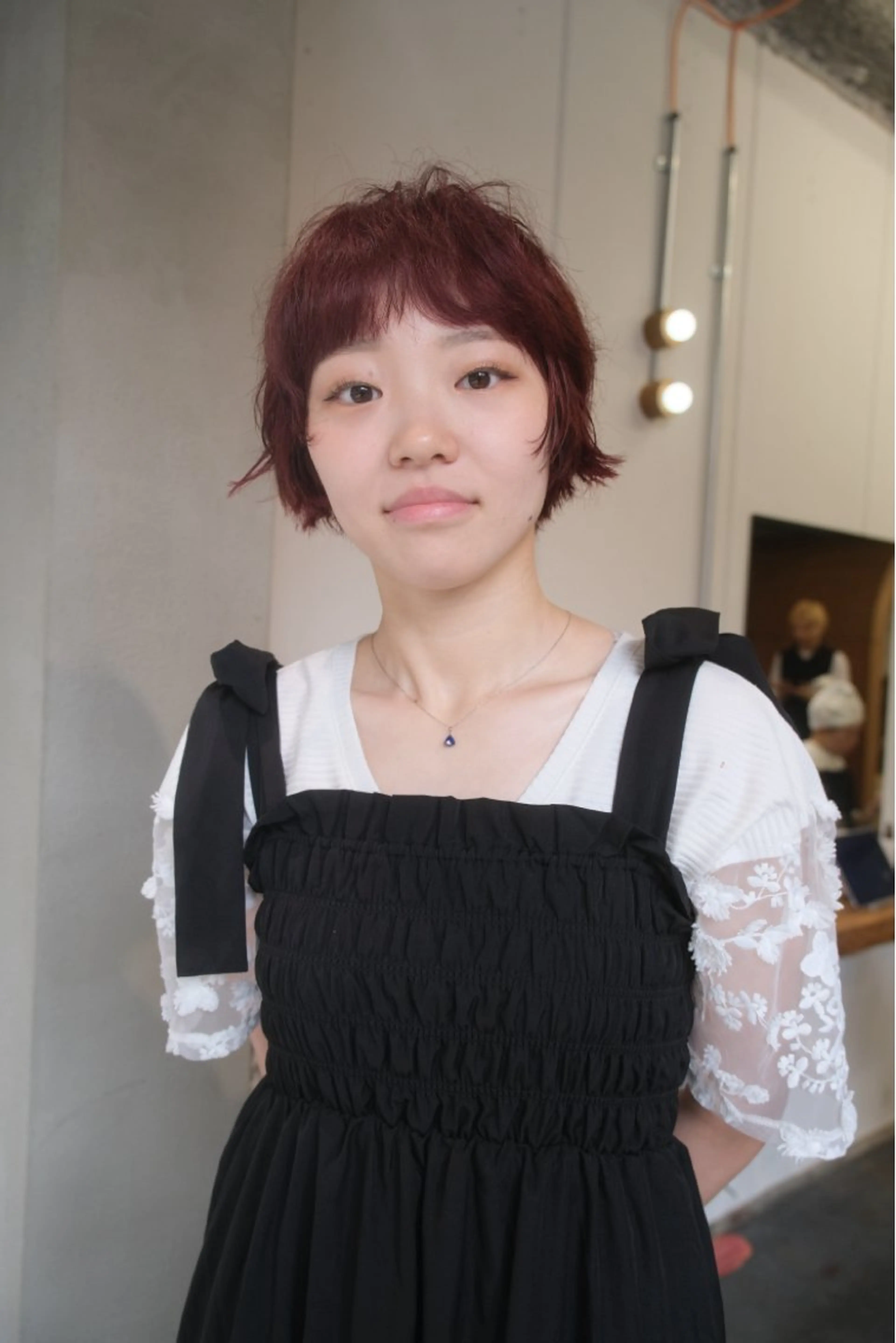 ショート tuna ROKKAKU St.所属・青木 若菜のヘアスタイル