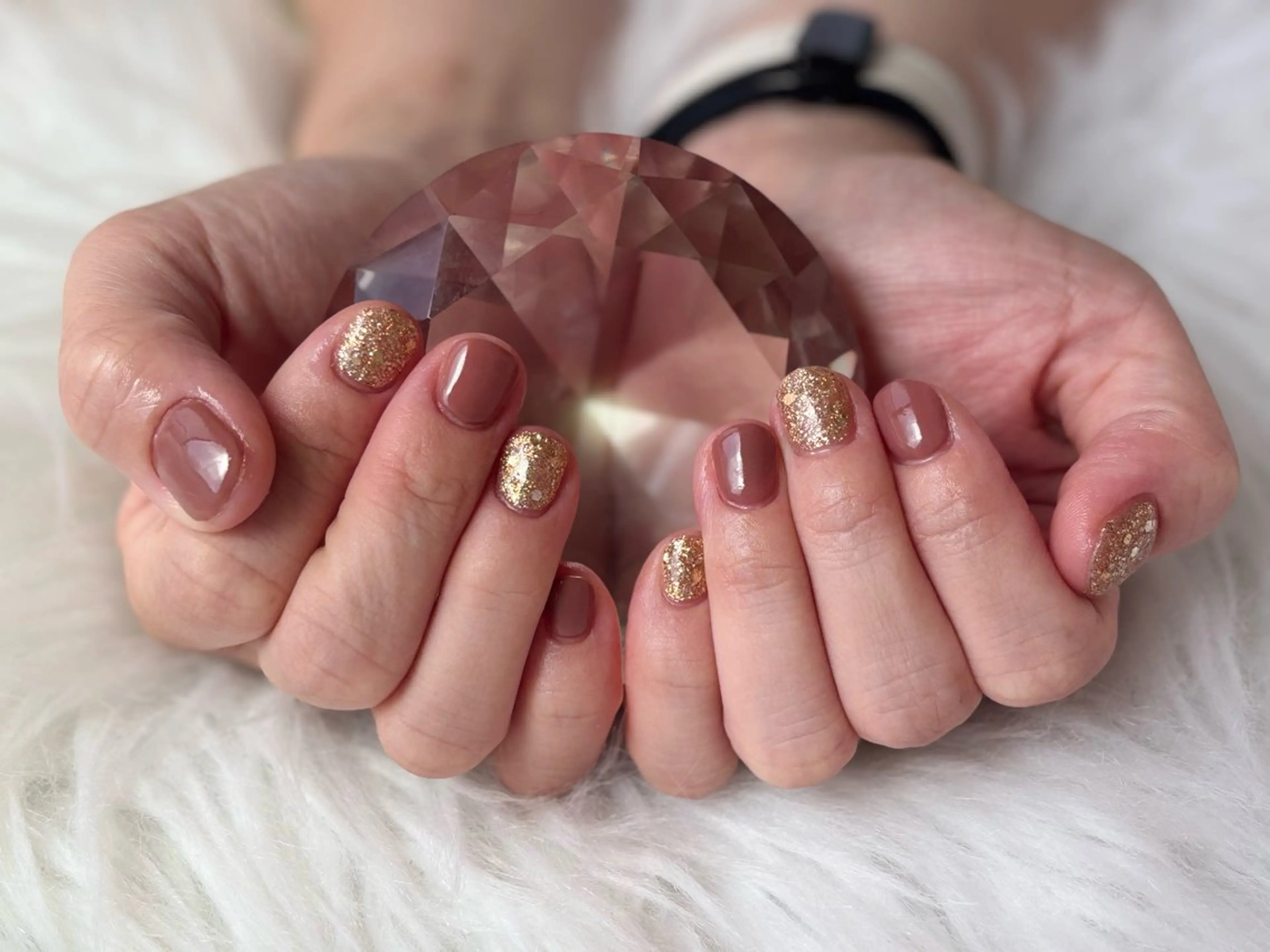 オフ込み‼️カラーベタ塗りネイル💅🏼(2色まで)の写真