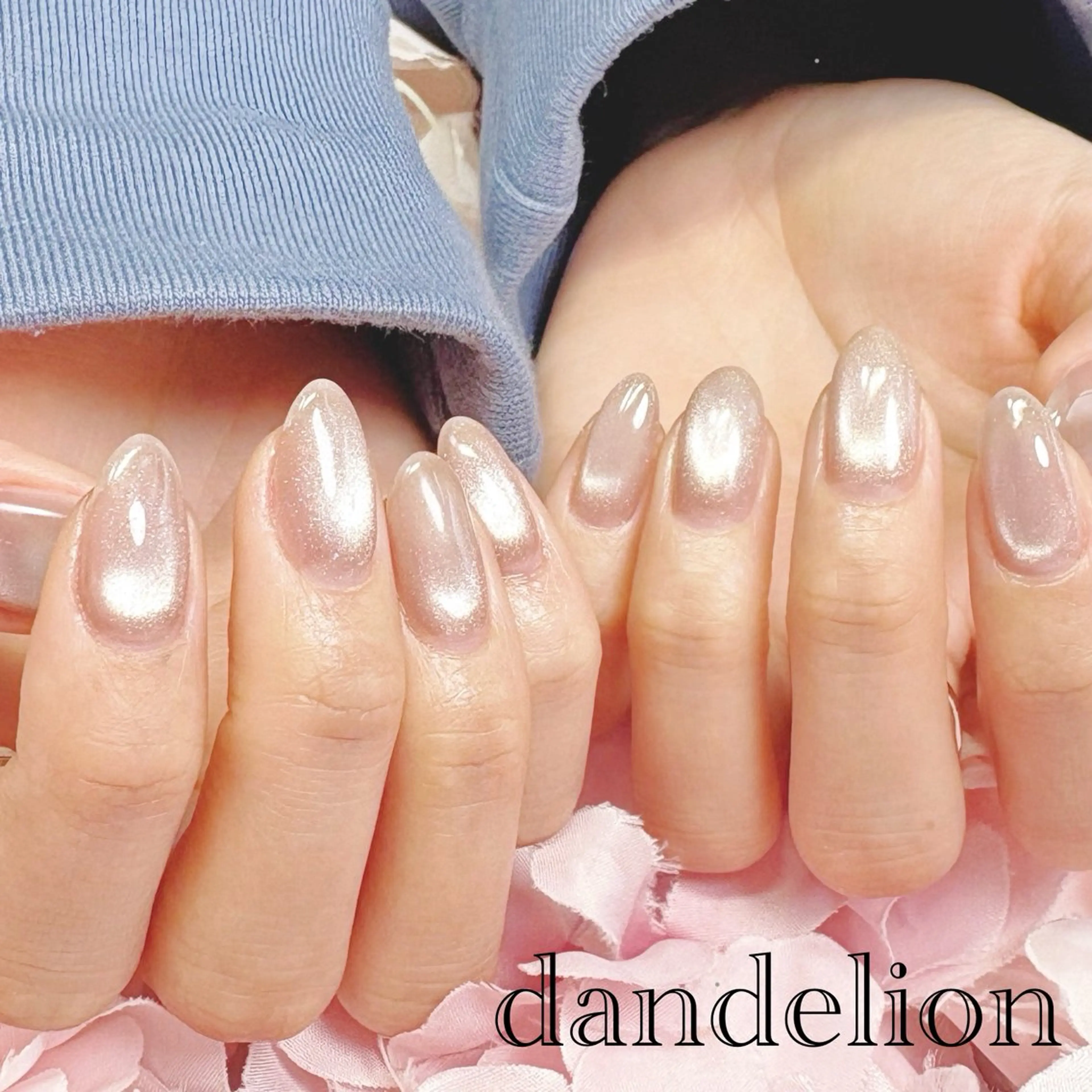 ネイル ハンドネイル ハンドケア dandelion ダンデライオンのネイルデザイン