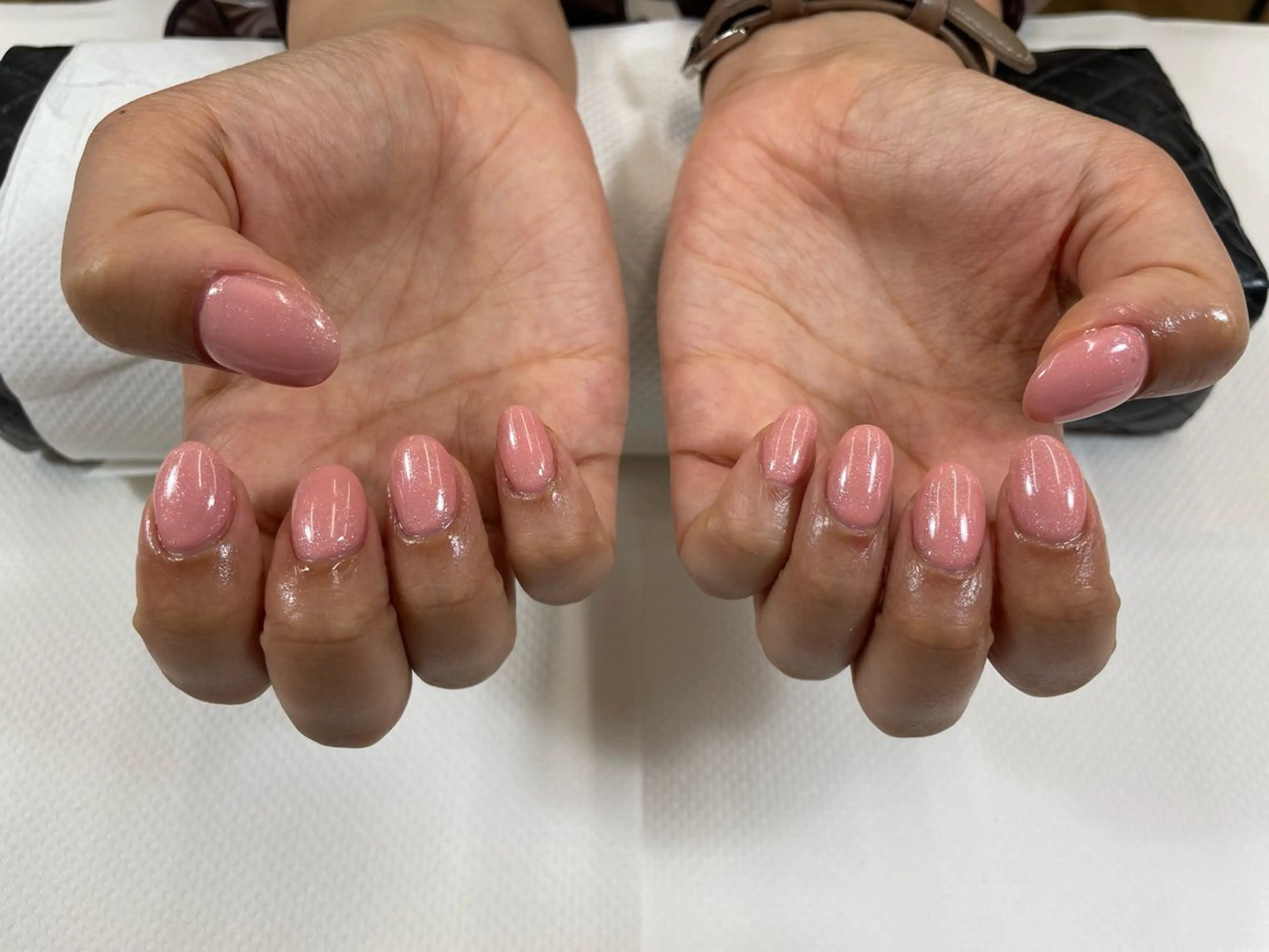 ネイル ラメ(グリッター) ワンカラーネイル miya masako💫のネイルデザイン