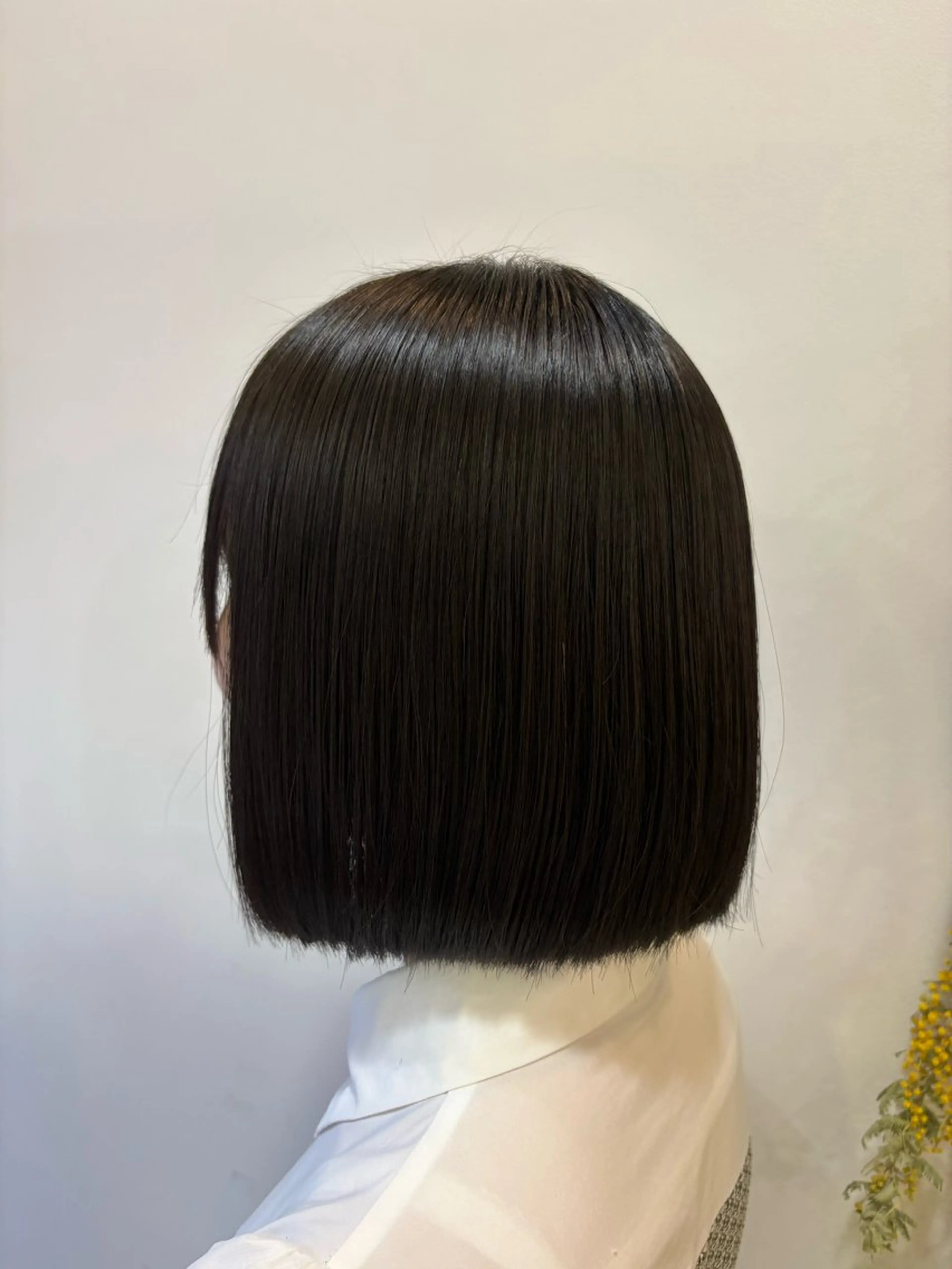 ショート カット 縮毛矯正 🫧うる艶ナチュラル Ayana🫧のヘアスタイル