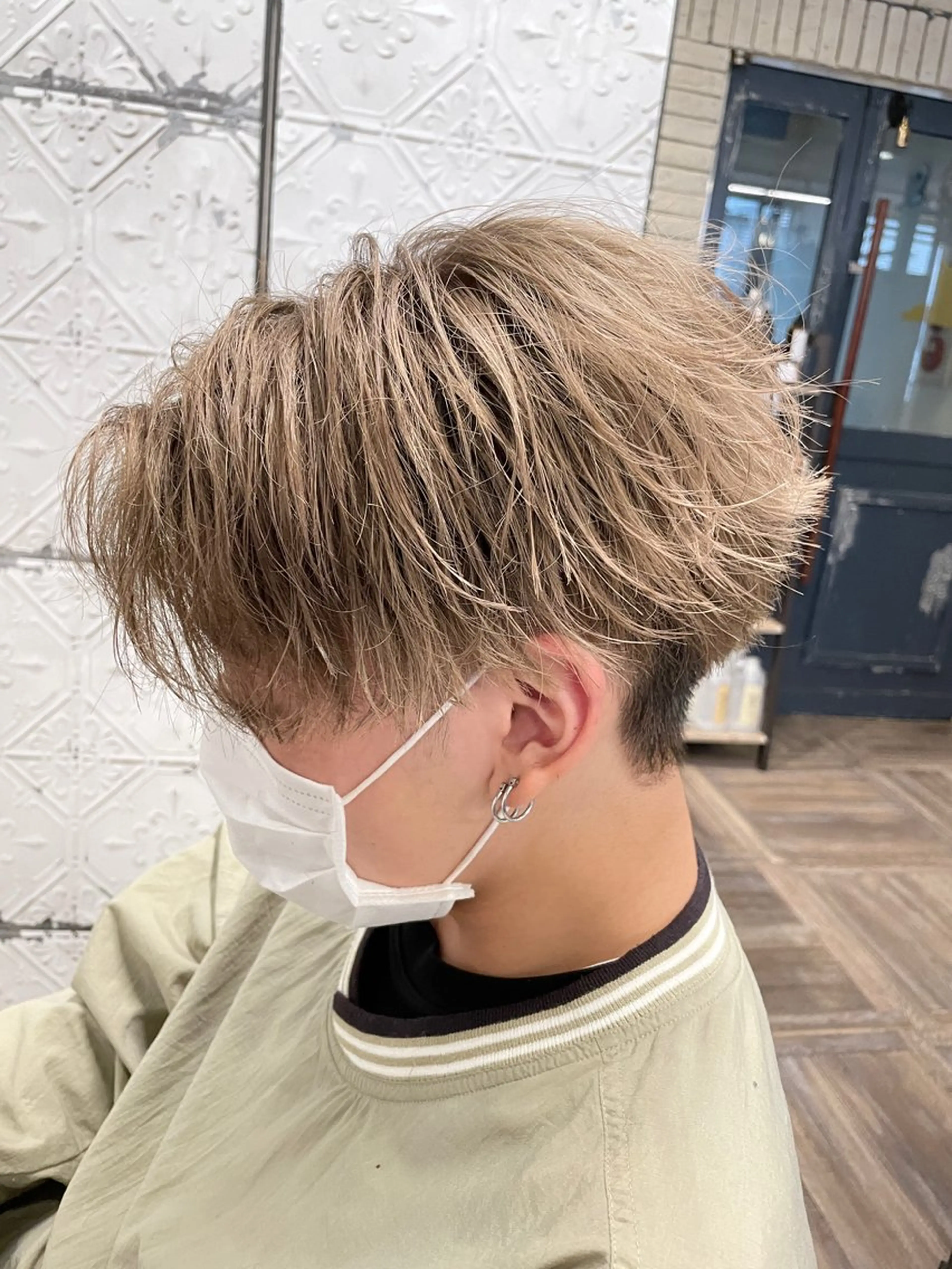 【メンズ限定】カット＋1ブリーチ＋オンカラー🌈の写真